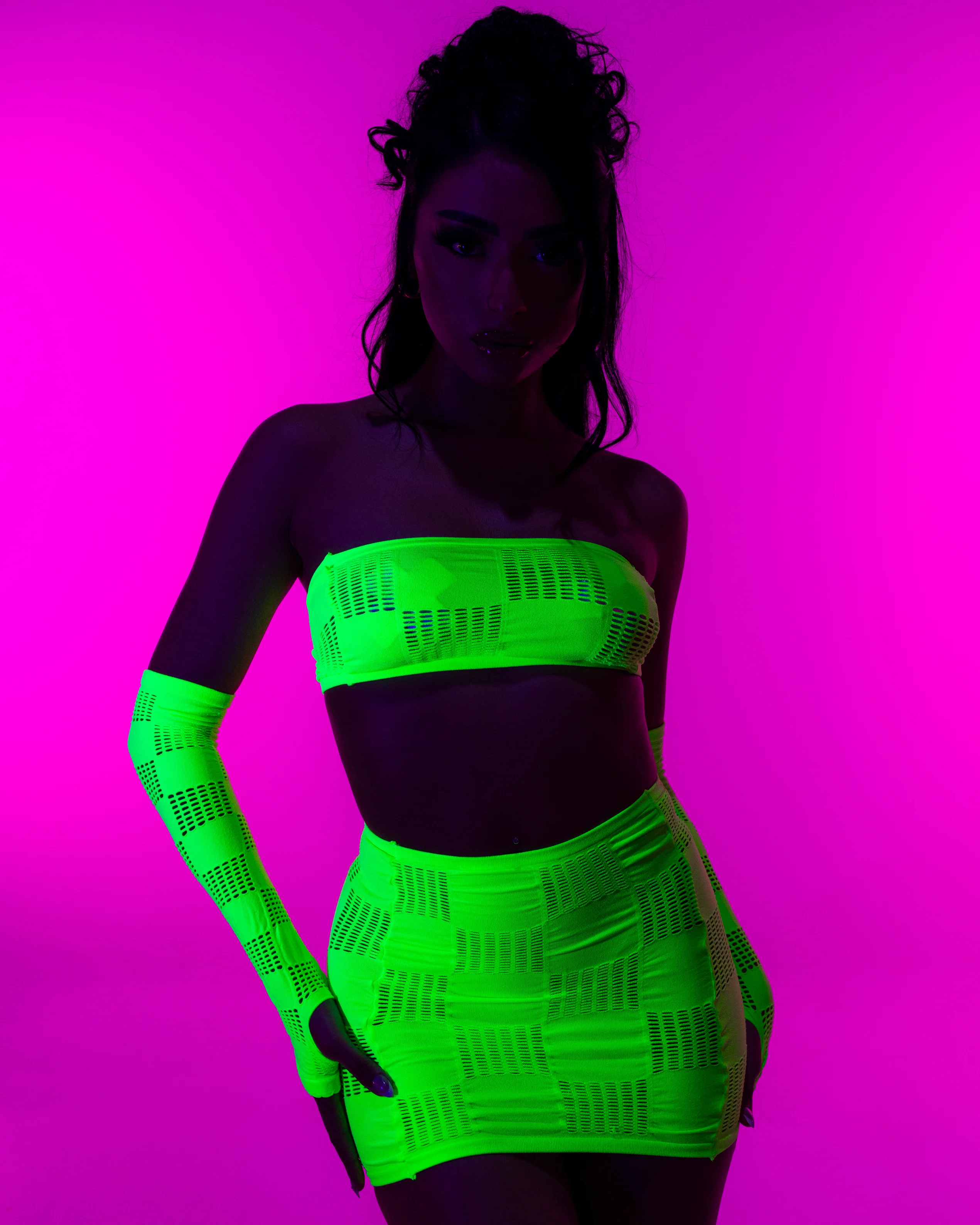 Green Ego Trip Women's 3pc Skirt Set - Image 2