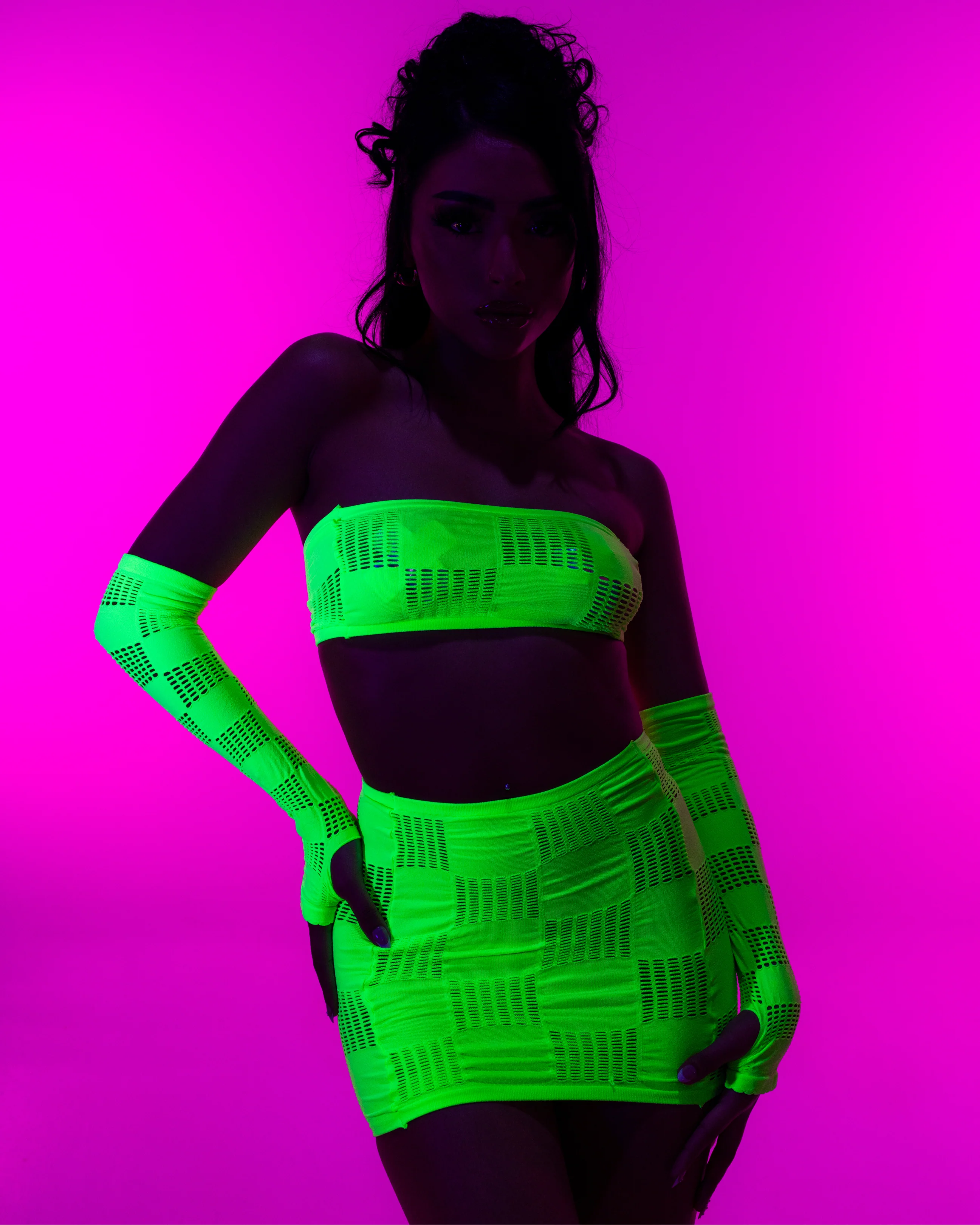Green Ego Trip Women's 3pc Skirt Set - Image 6