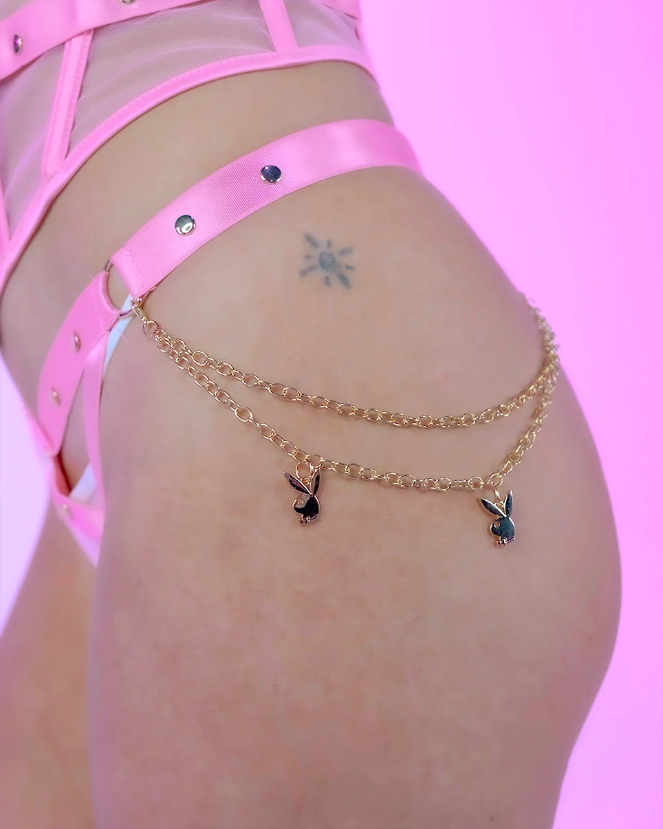 3pc Playboy Waspie Charm Set - Image 4