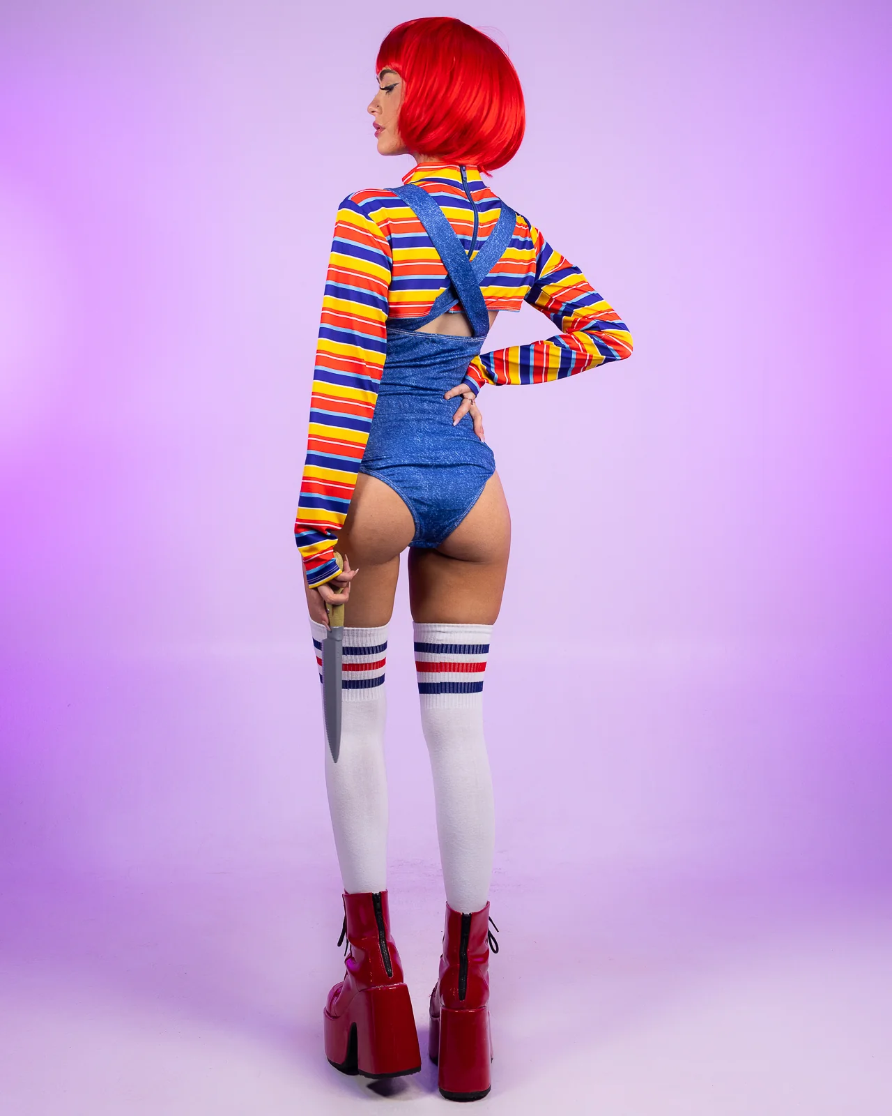 5pc Wanna Play? Doll Costume - Image 4