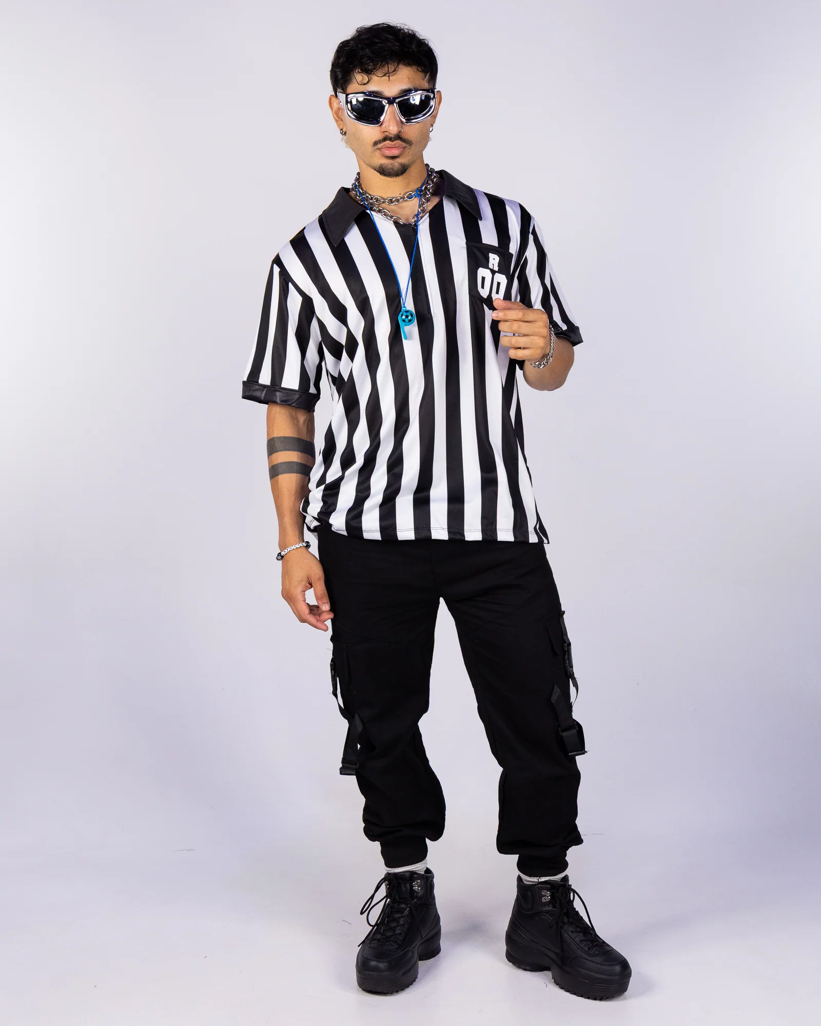 Bad Call Men's 2pc Referee Costume - Image 2