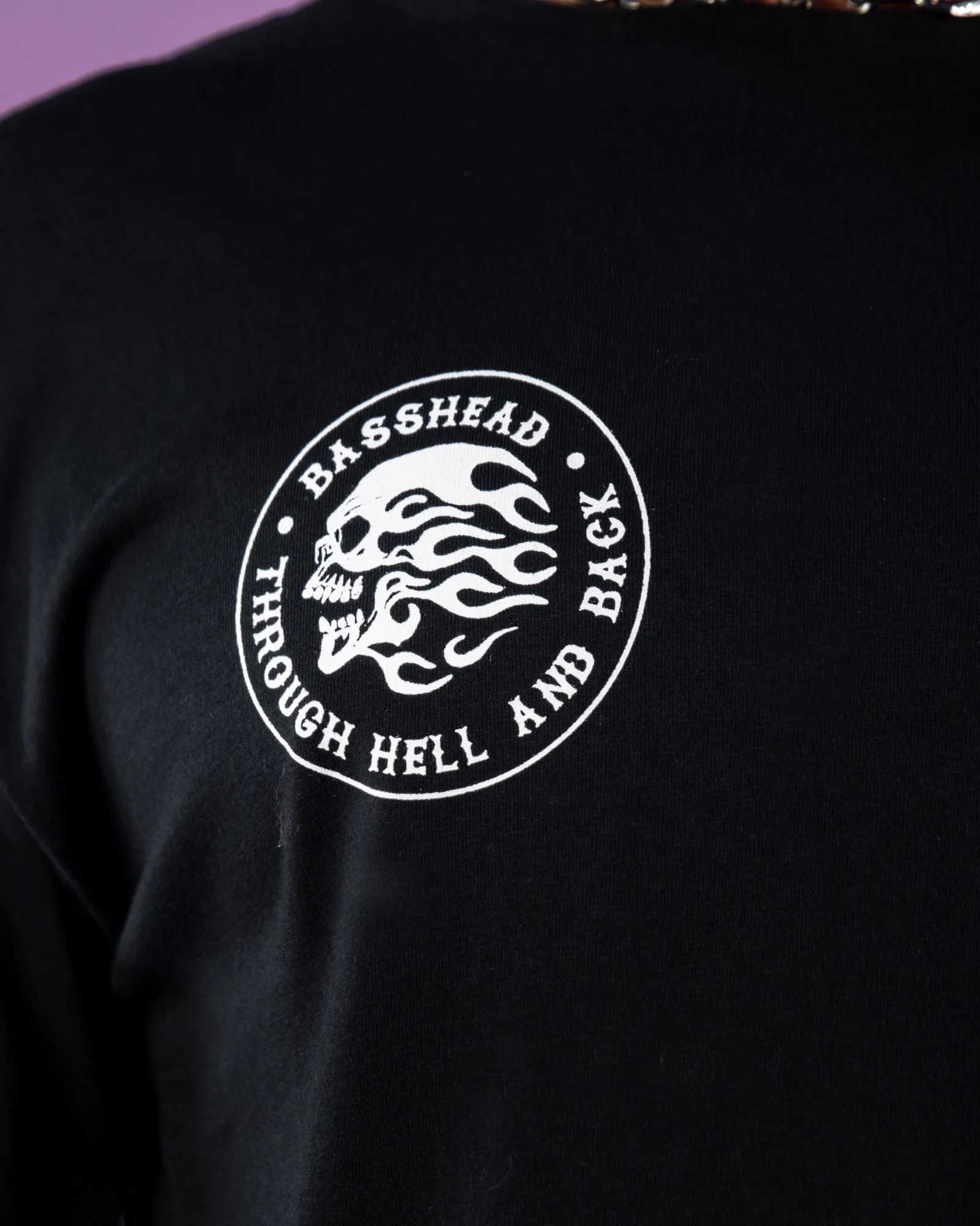 Basshead Hell and Back Men's T-Shirt - Image 8