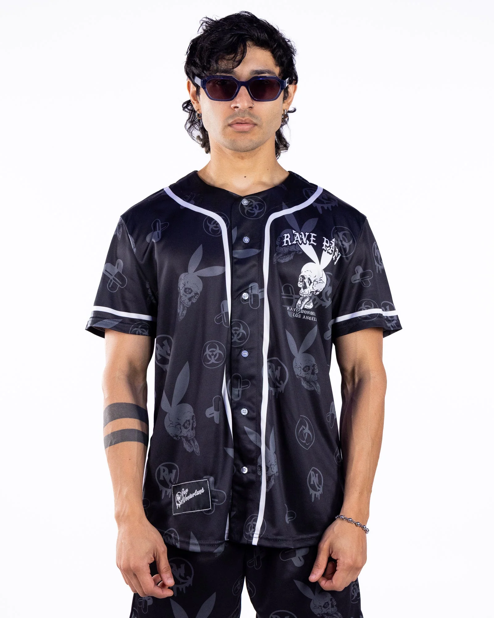 Black Rave Papi Men's Jersey - Image 4