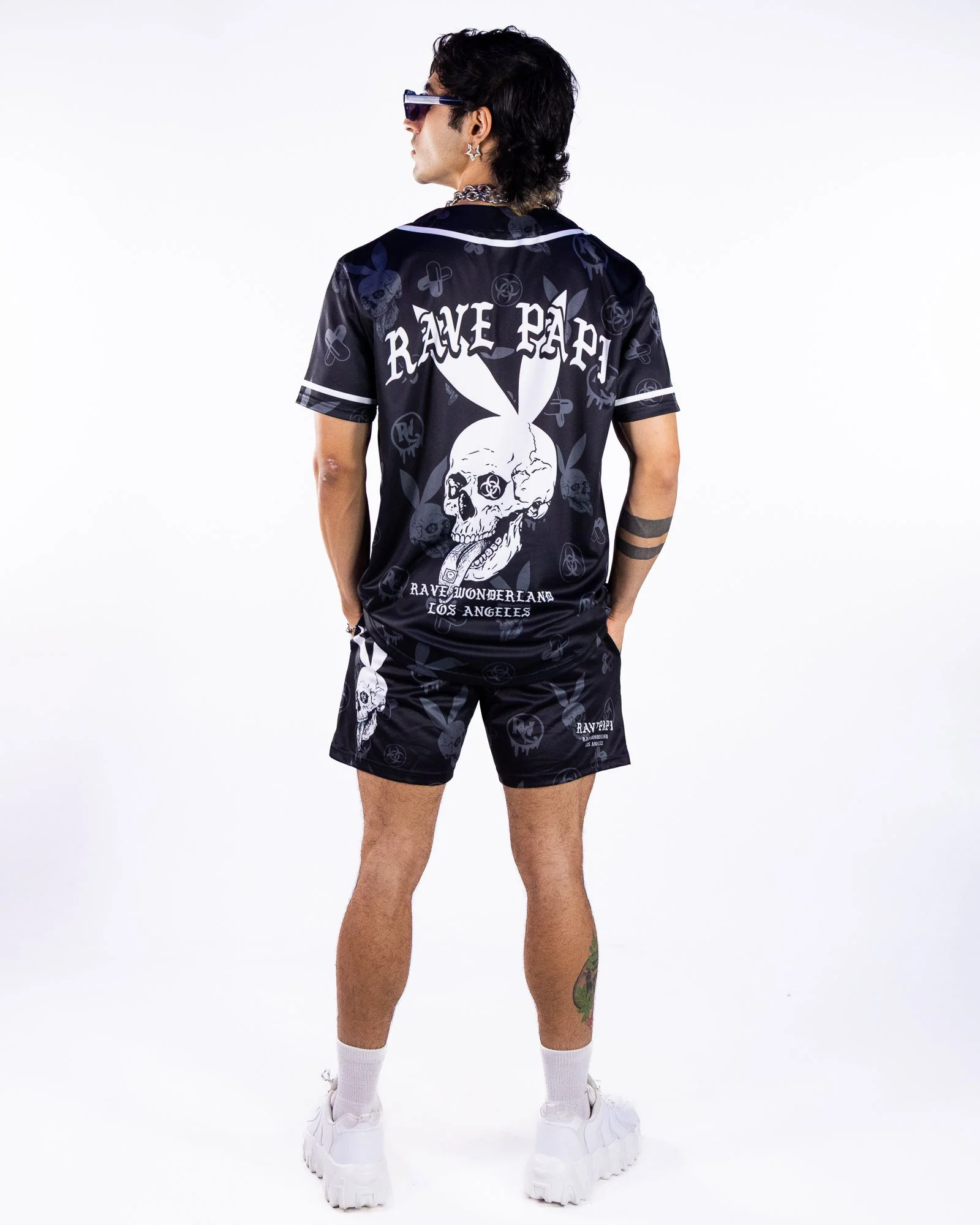 Black Rave Papi Men's Jersey - Image 9