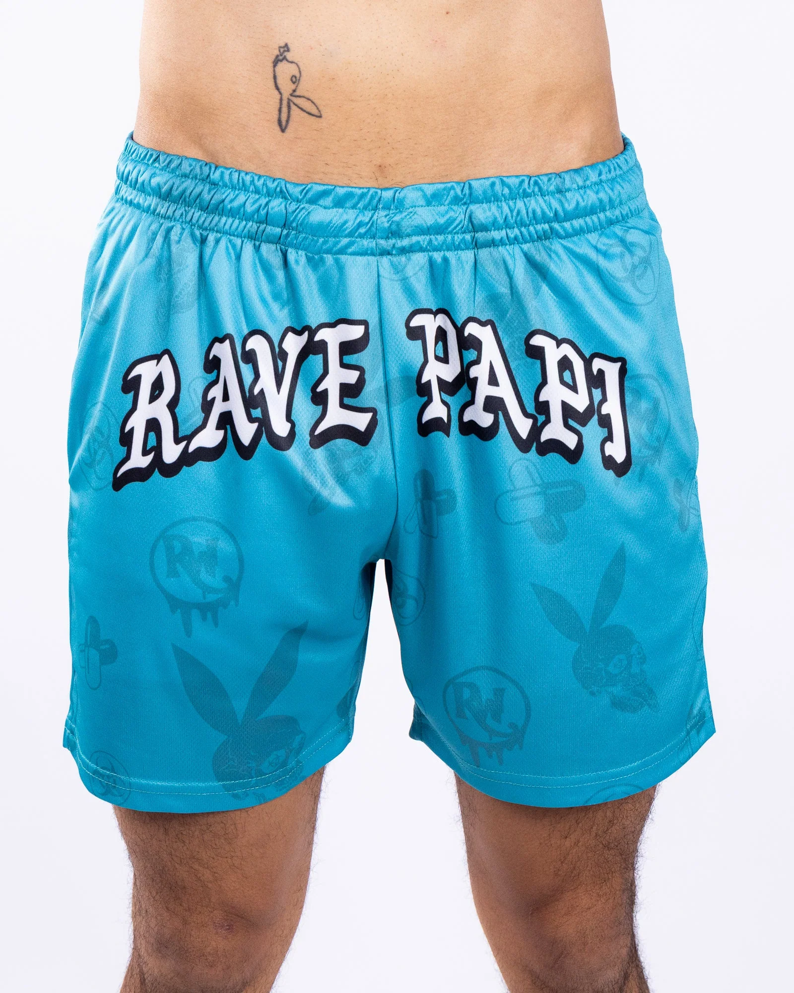 Blue Rave Papi Men's Short - Image 3
