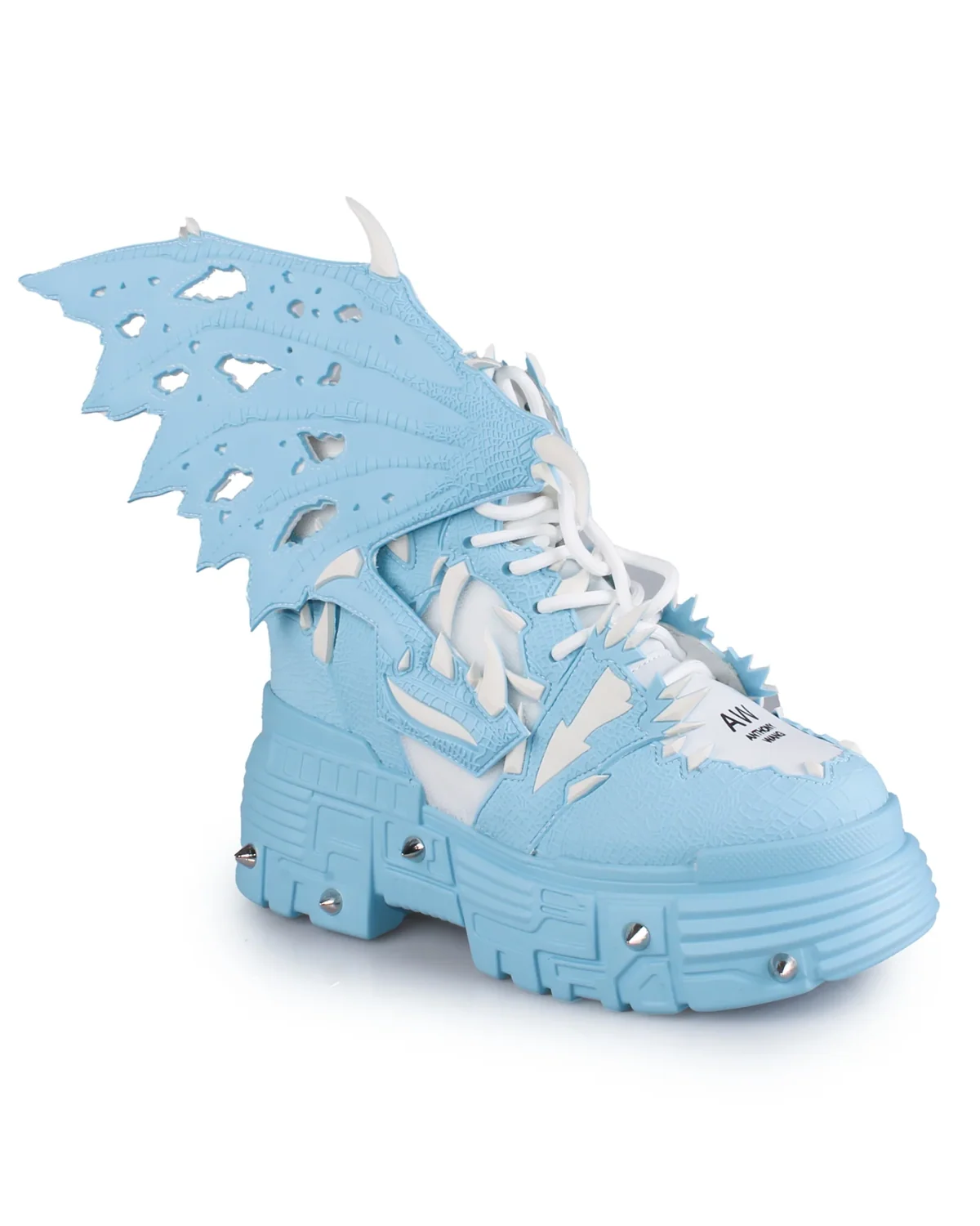 Blue Apple Women's Dragon Wedge Sneakers - Image 4