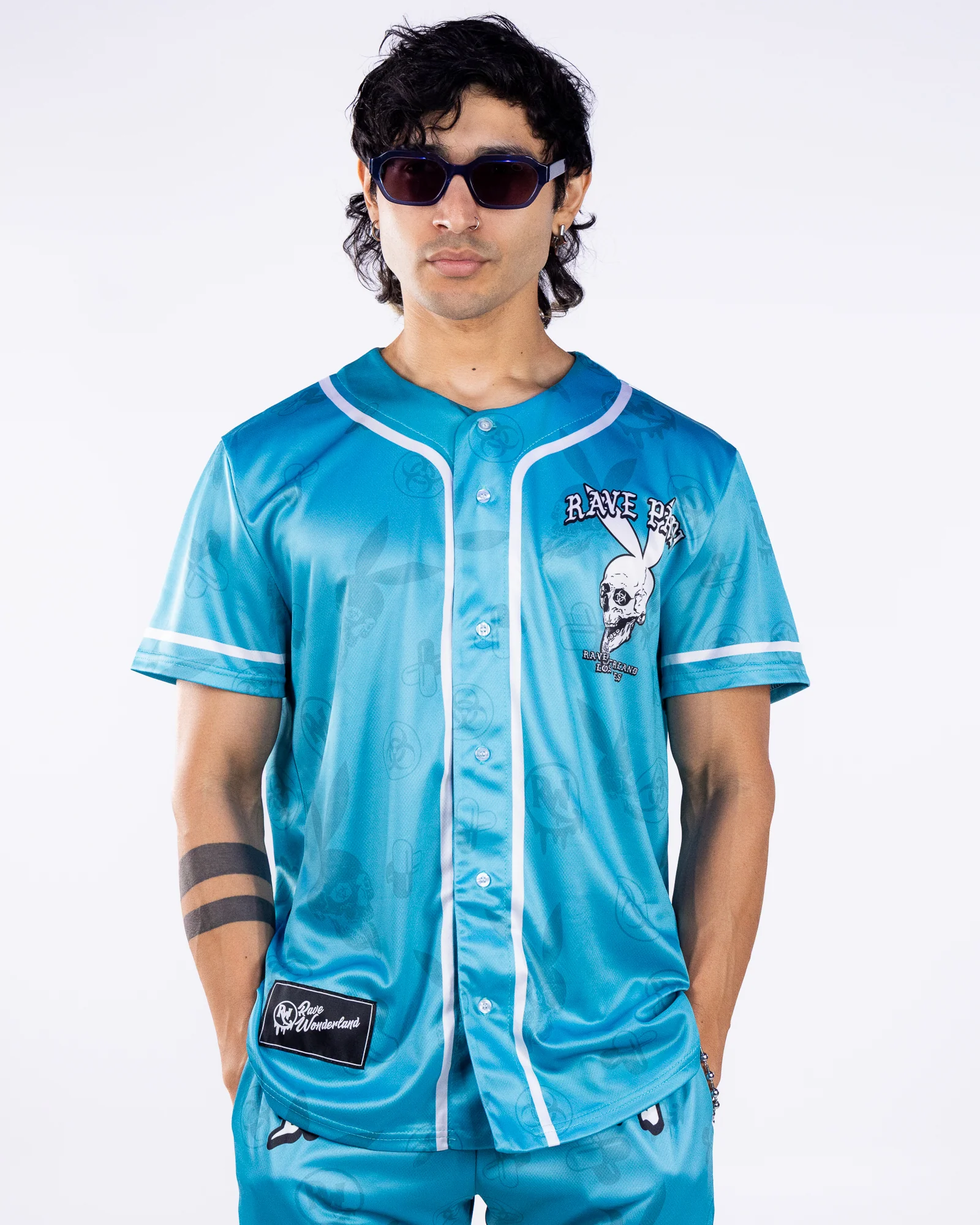 Blue Rave Papi Men's Jersey
