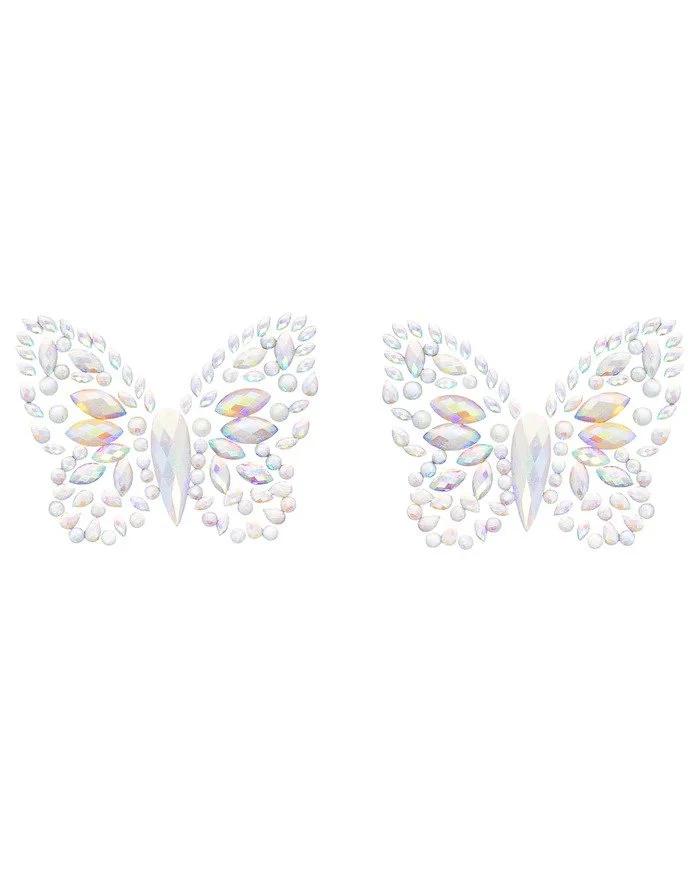 Butterfly Glow In The Dark Jewel Pasties - Image 4