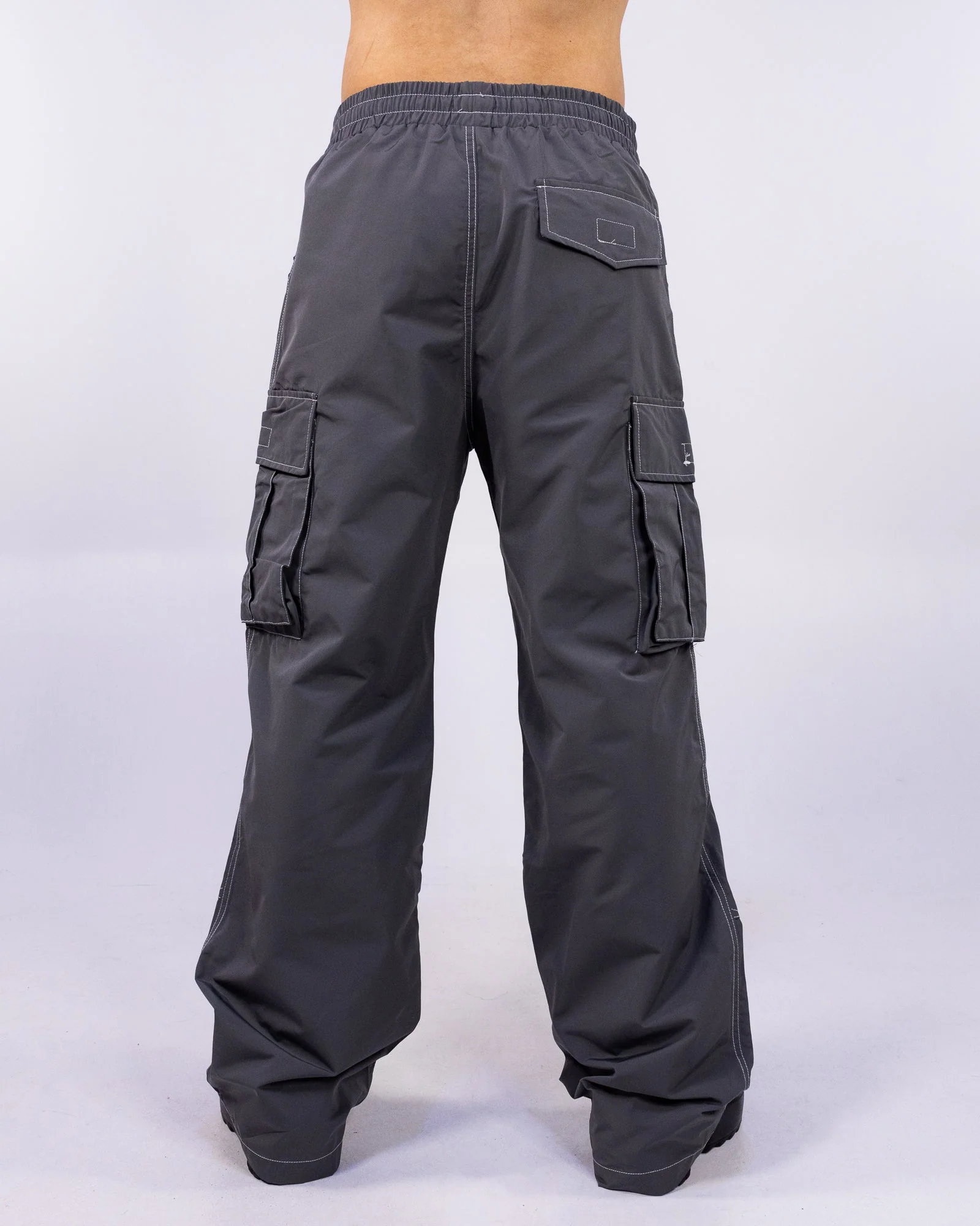 Campus Gray Men's Cargo Pants - Image 5