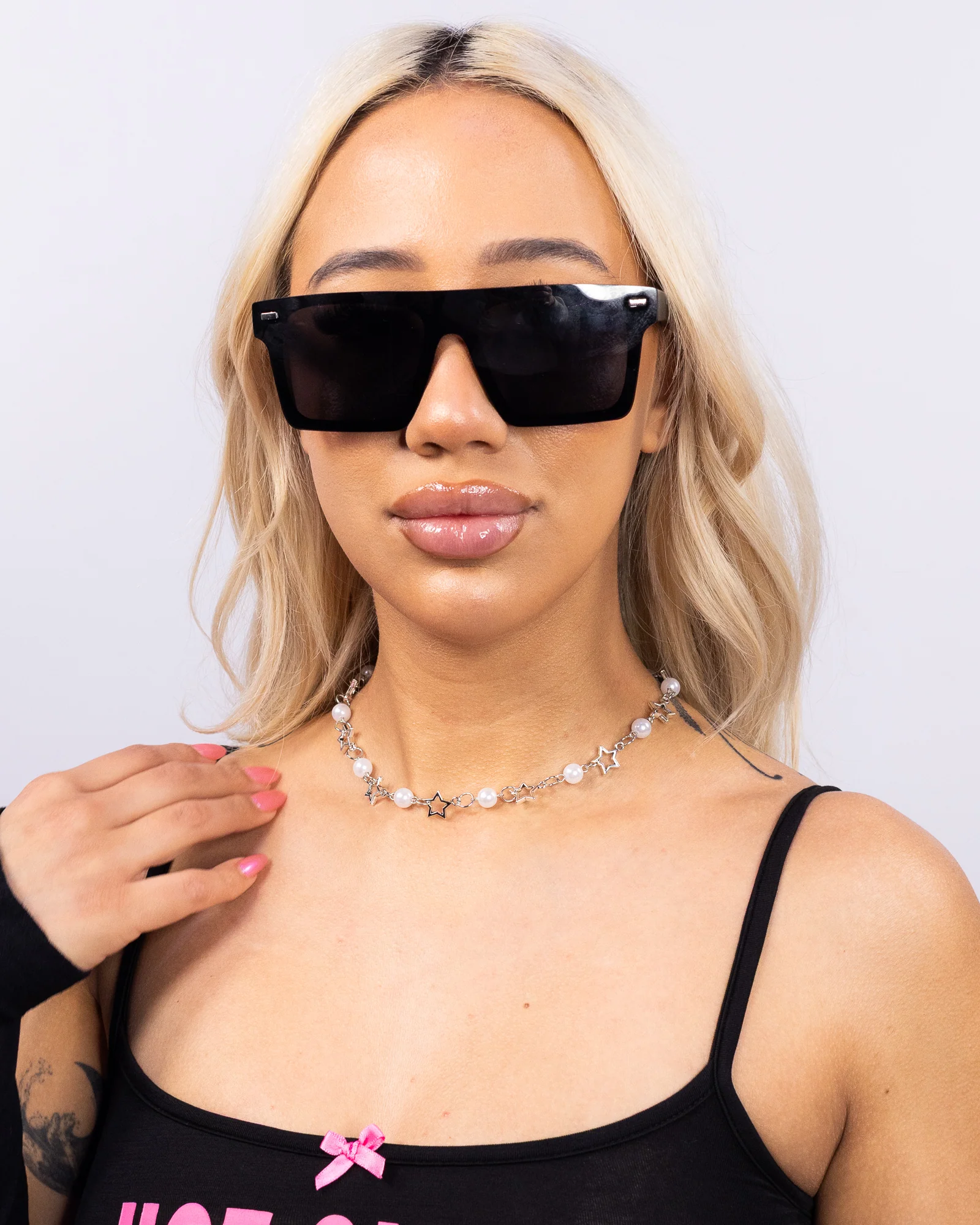 Celestial Silver Women's Necklace - Image 4