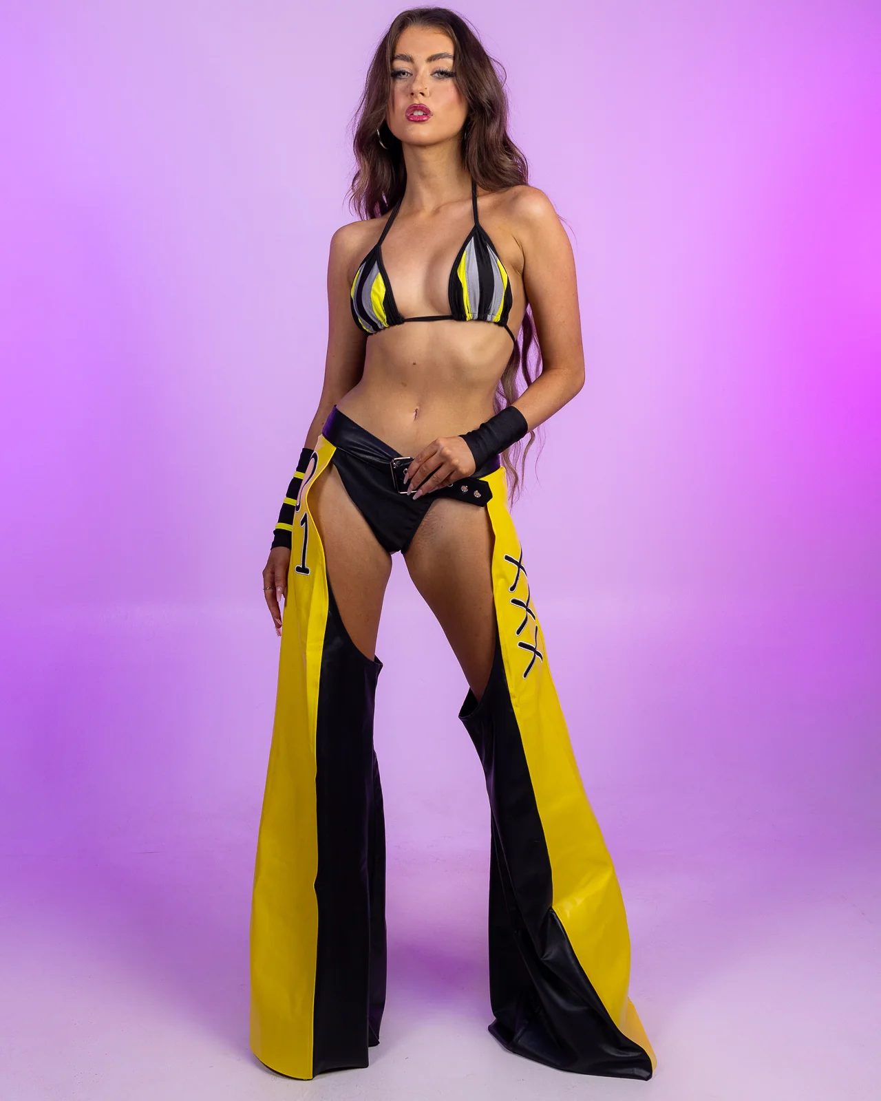 4pc Dirrty Girl Popstar Costume - Image 6