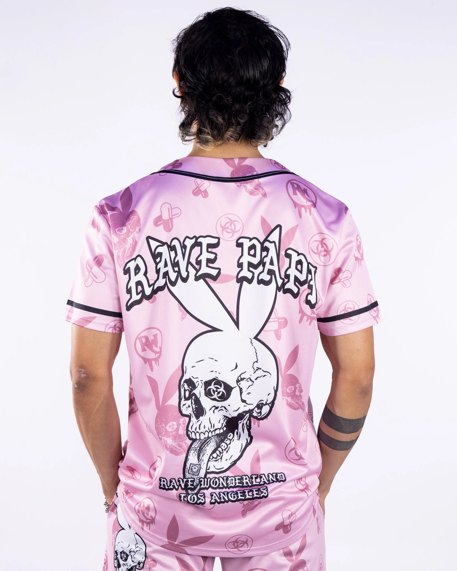 Pink Rave Papi Men's Jersey - Image 2