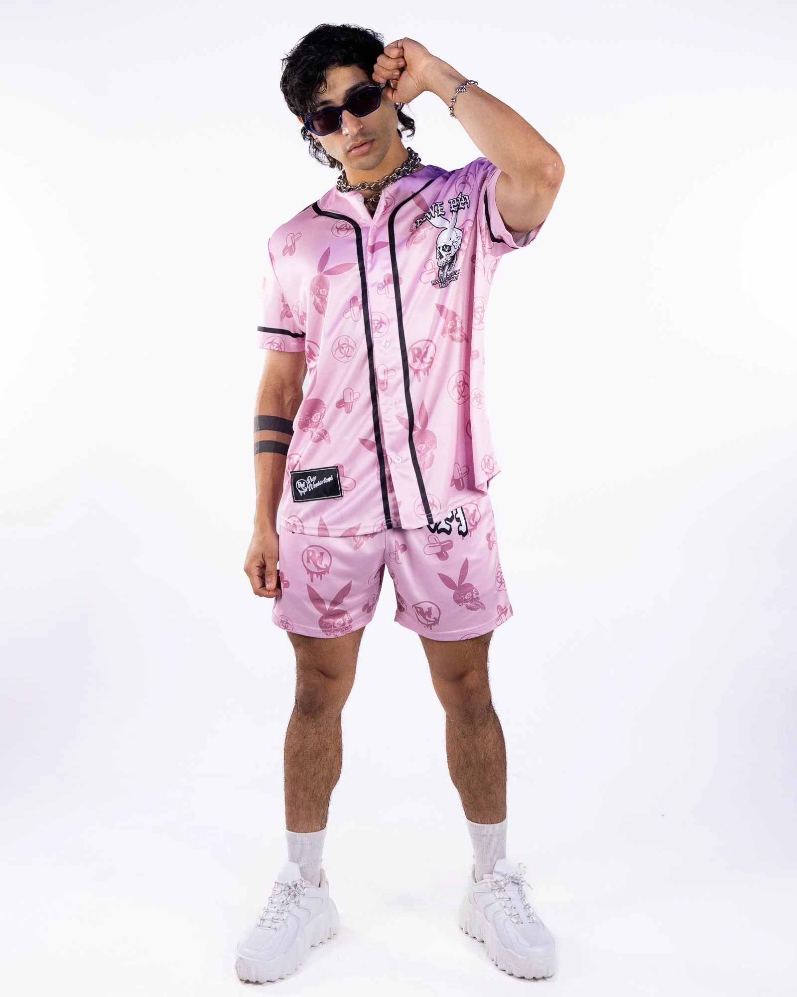Pink Rave Papi Men's Jersey - Image 7