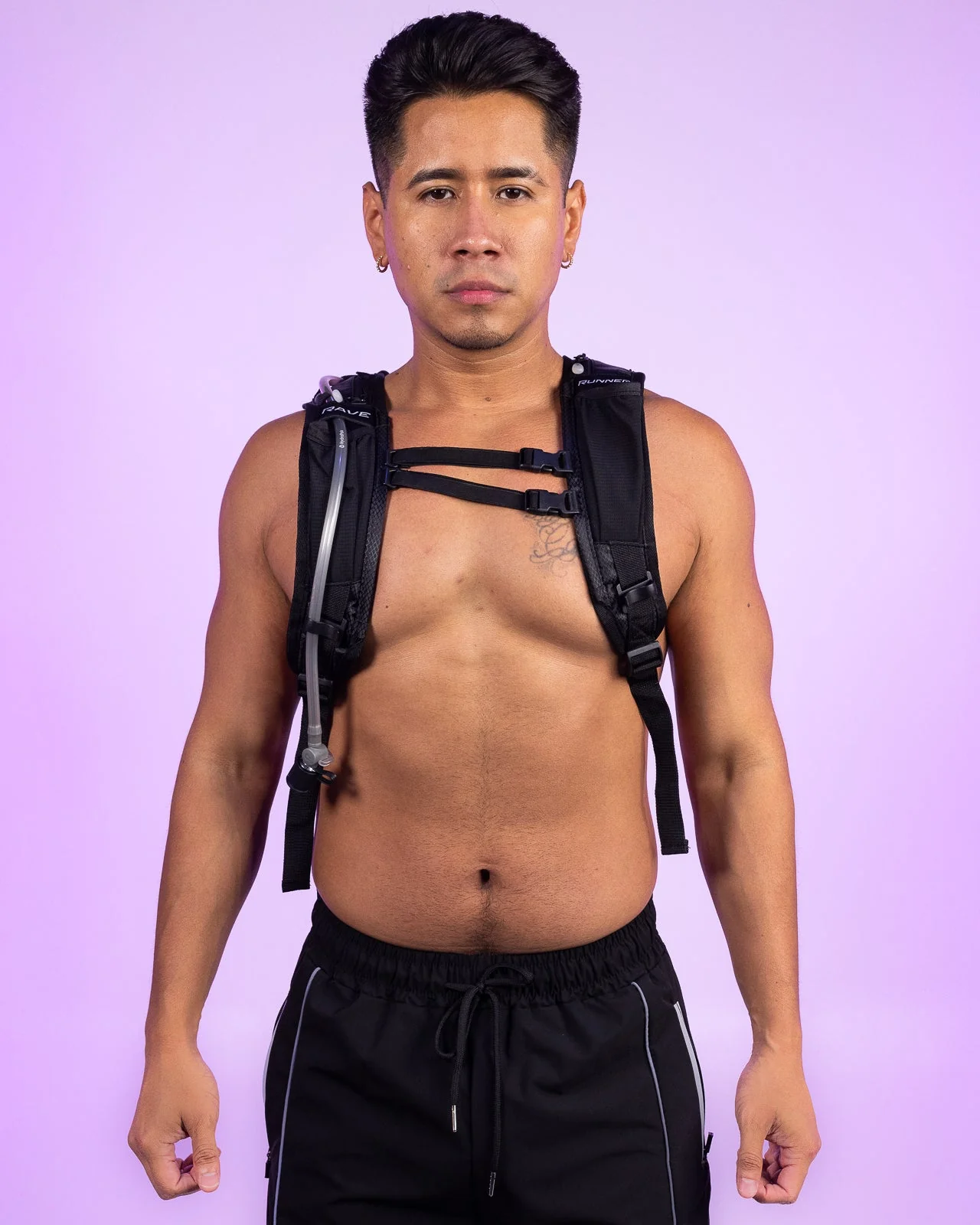 Gen Z Black Hydration Backpack - Image 2