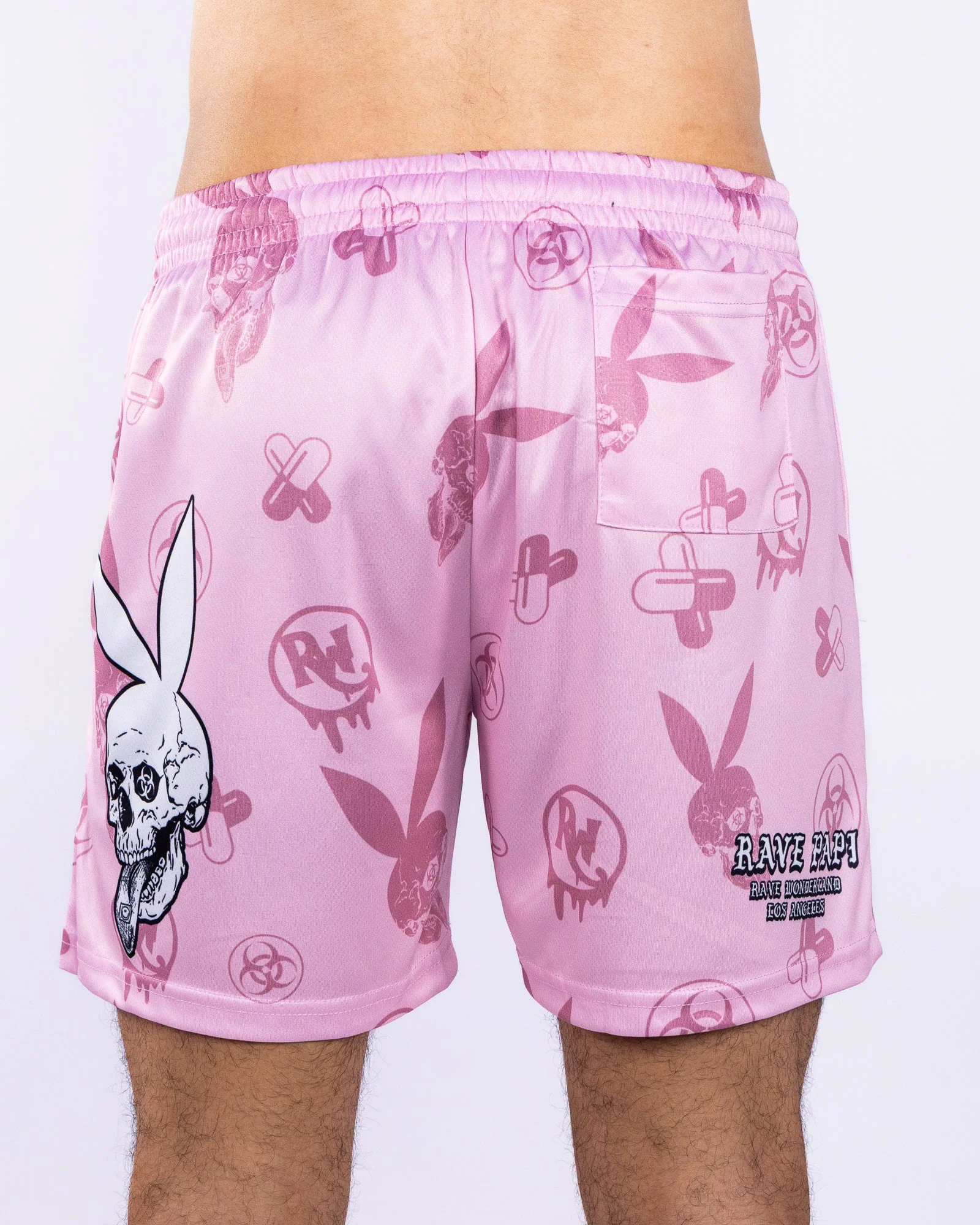 Pink Rave Papi Men's Shorts - Image 5