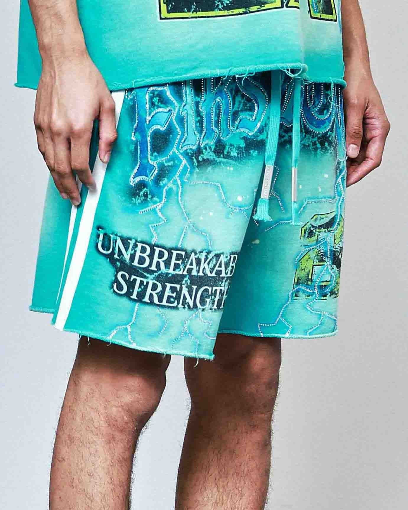 Electric Storm Men's Blue Shorts - Image 10