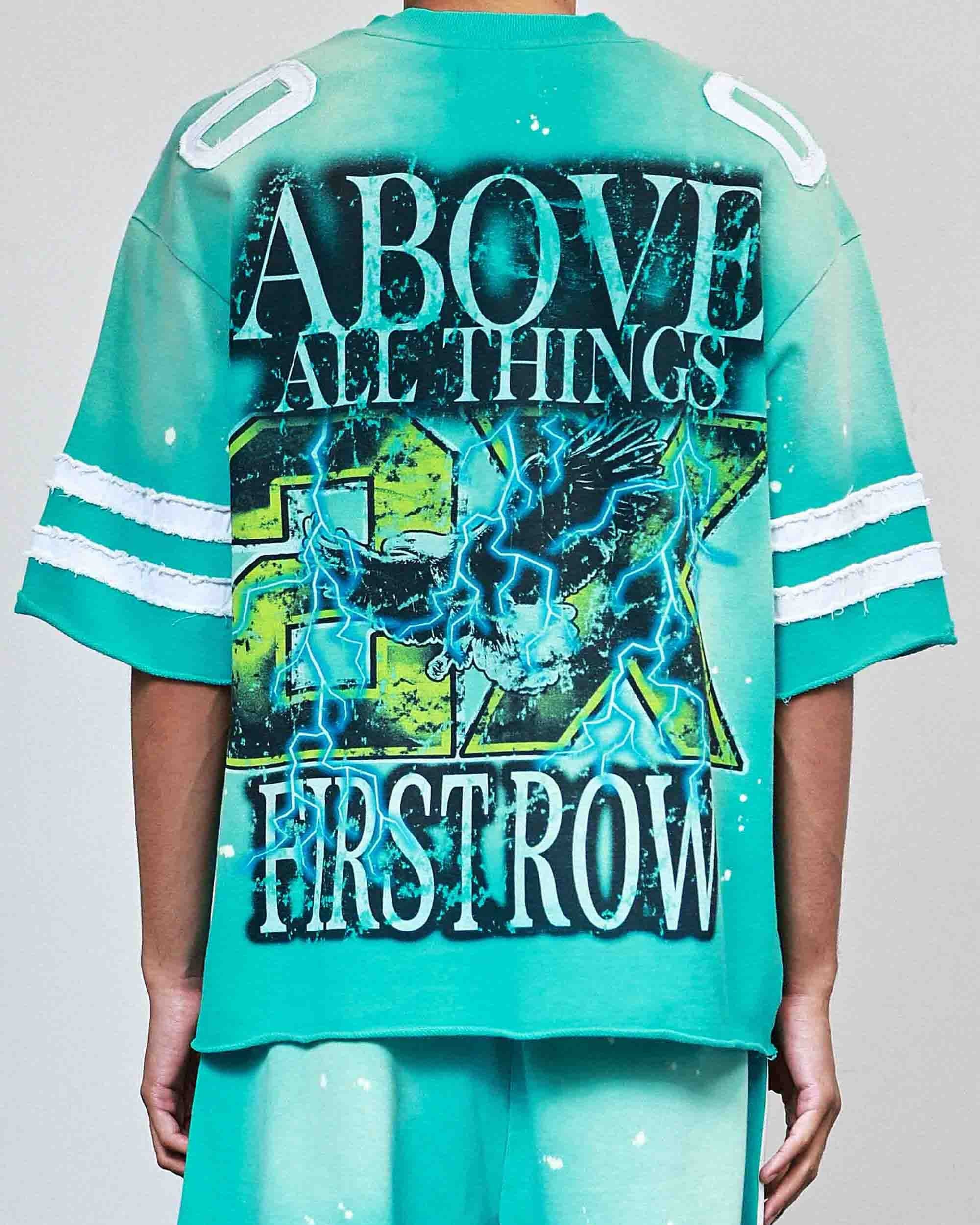 Electric Storm Men's Blue Tee - Image 10