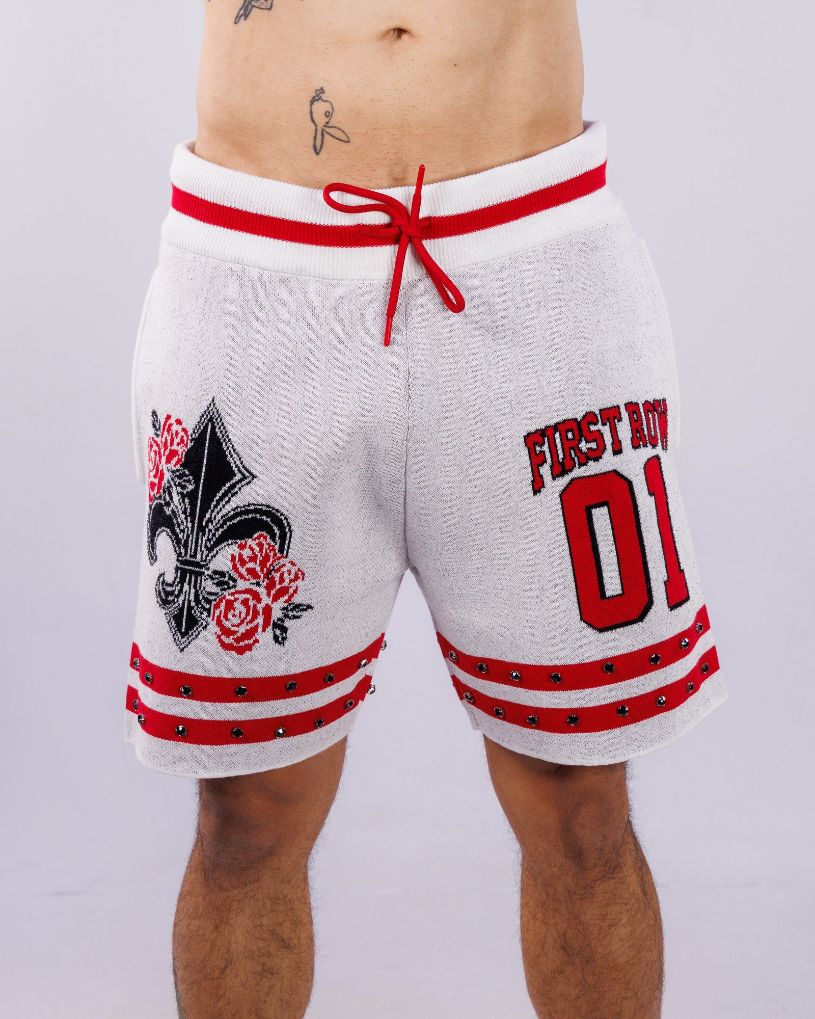Faith Dealer Men's Gray Sweater Shorts