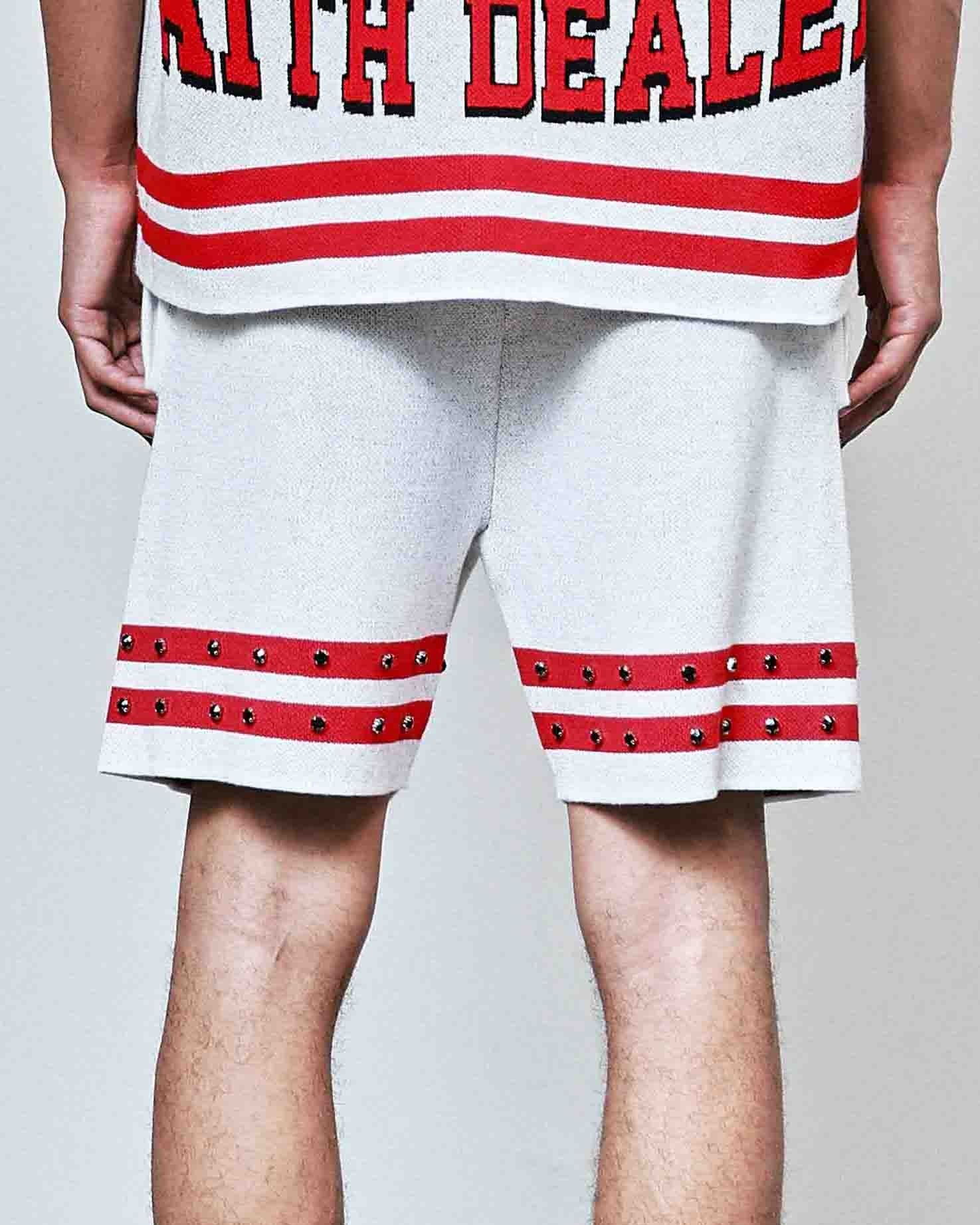 Faith Dealer Men's Gray Sweater Shorts - Image 10
