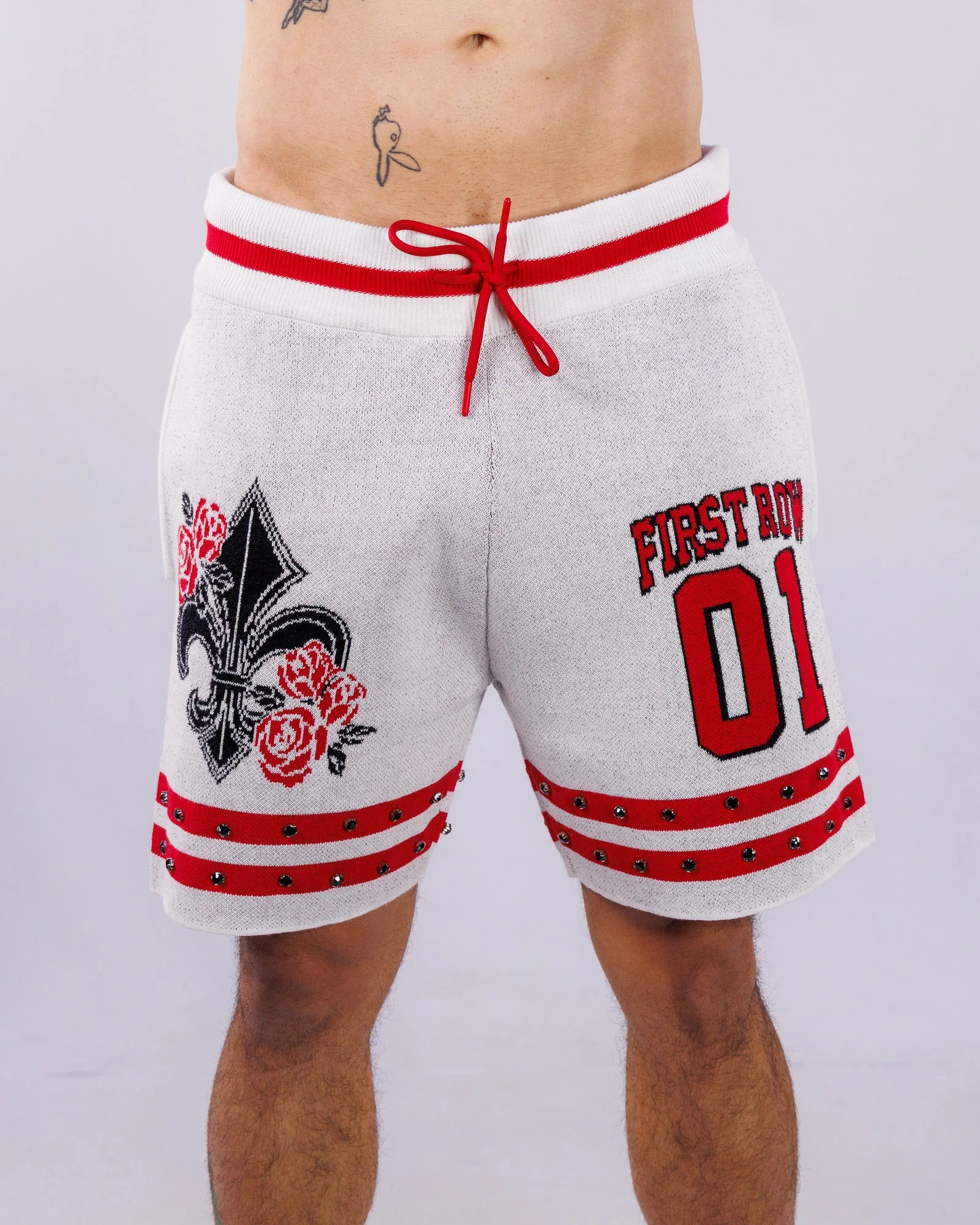 Faith Dealer Men's Gray Sweater Shorts - Image 3