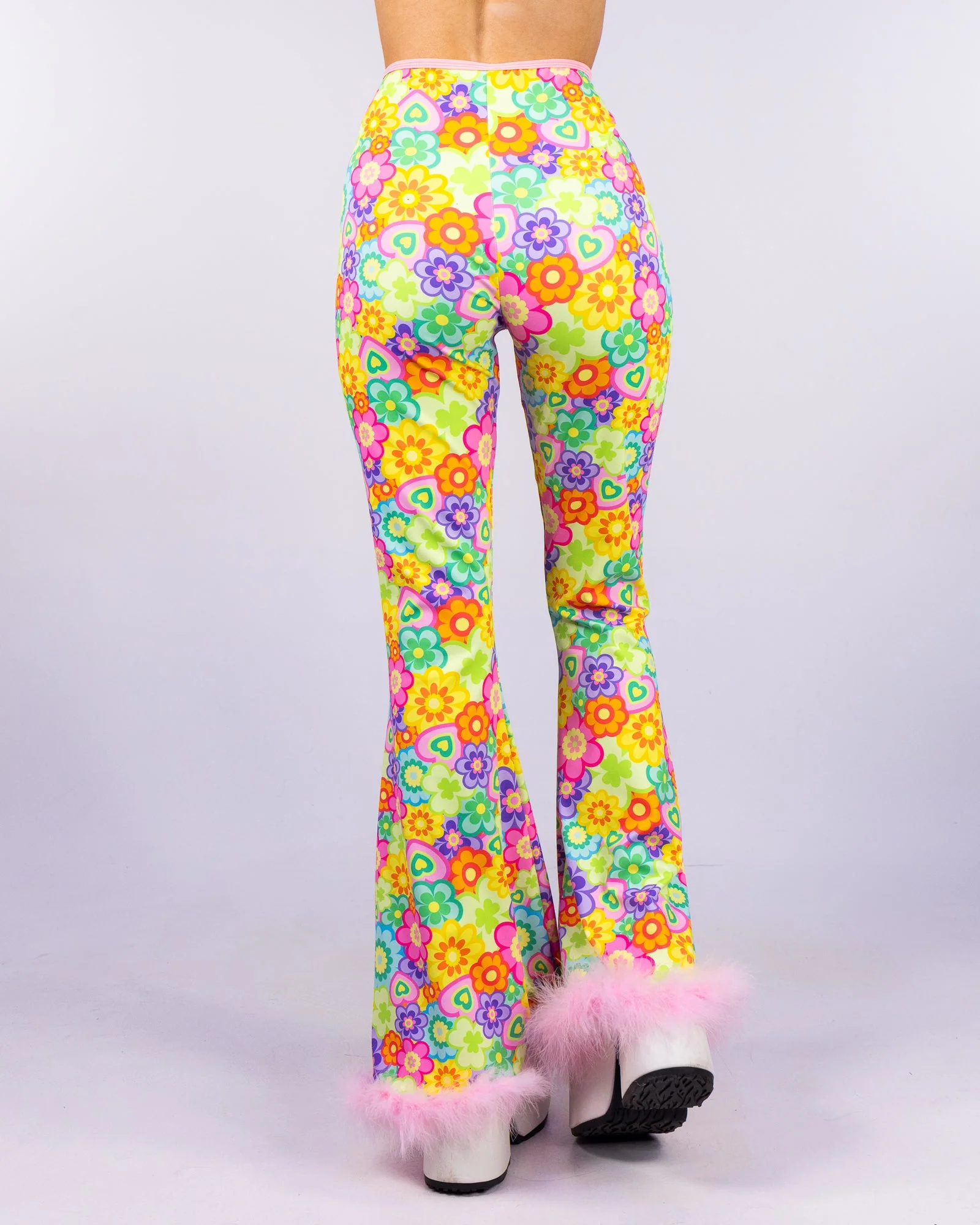 Flower Power Women's Bell Bottoms - Image 4