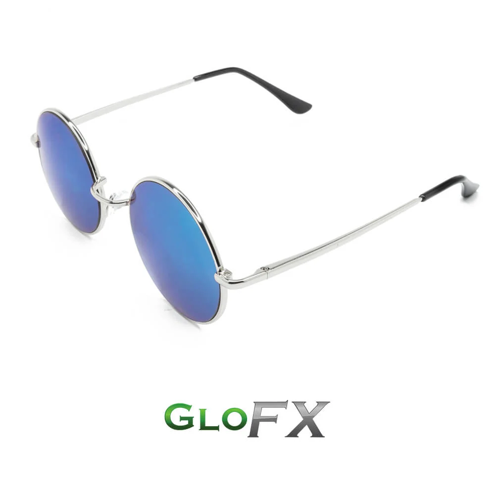 GloFX Imagine Diffraction Glasses Blue Mirror - Image 6