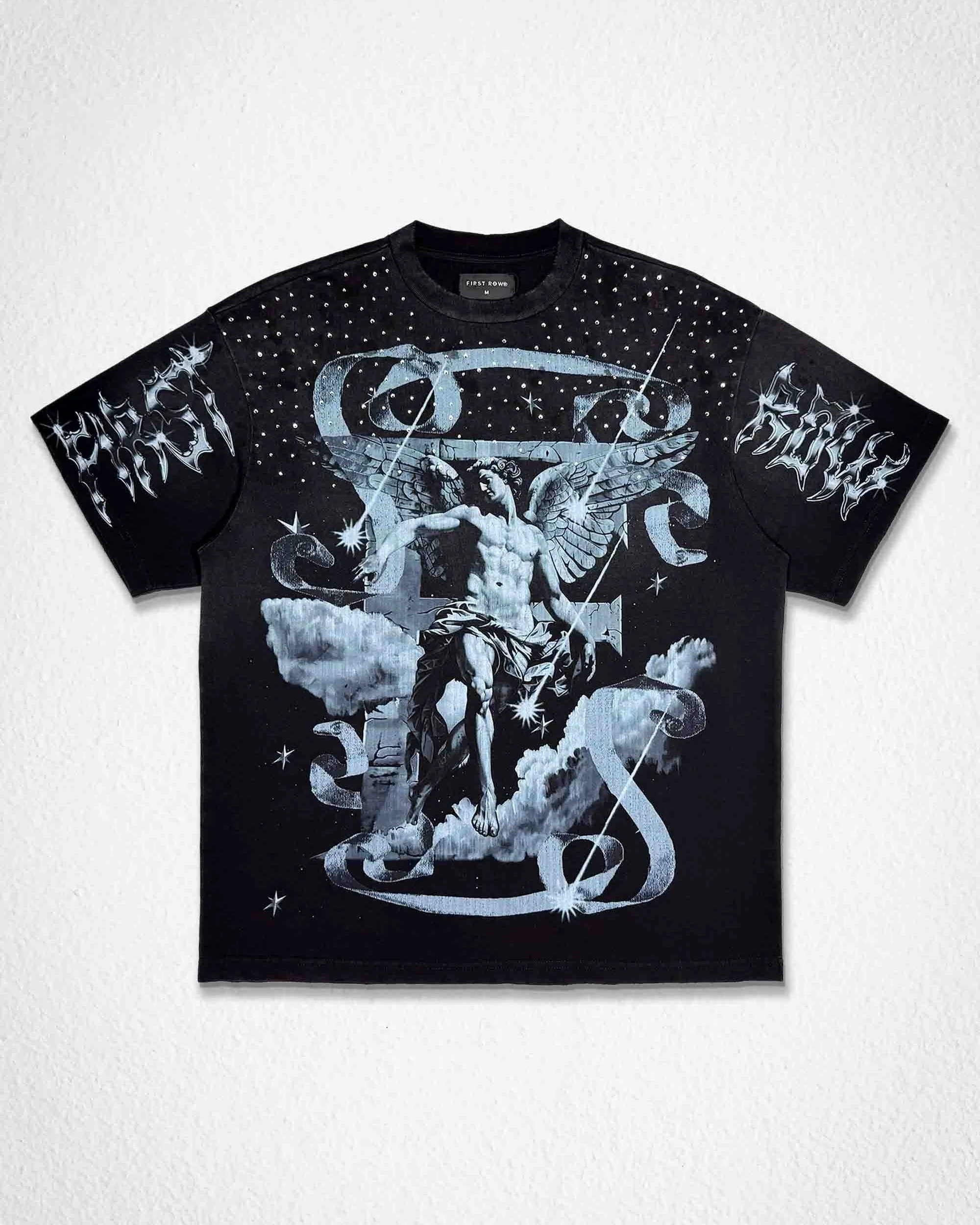 God's Favorite Heavenfall Men's Black Tee - Image 8