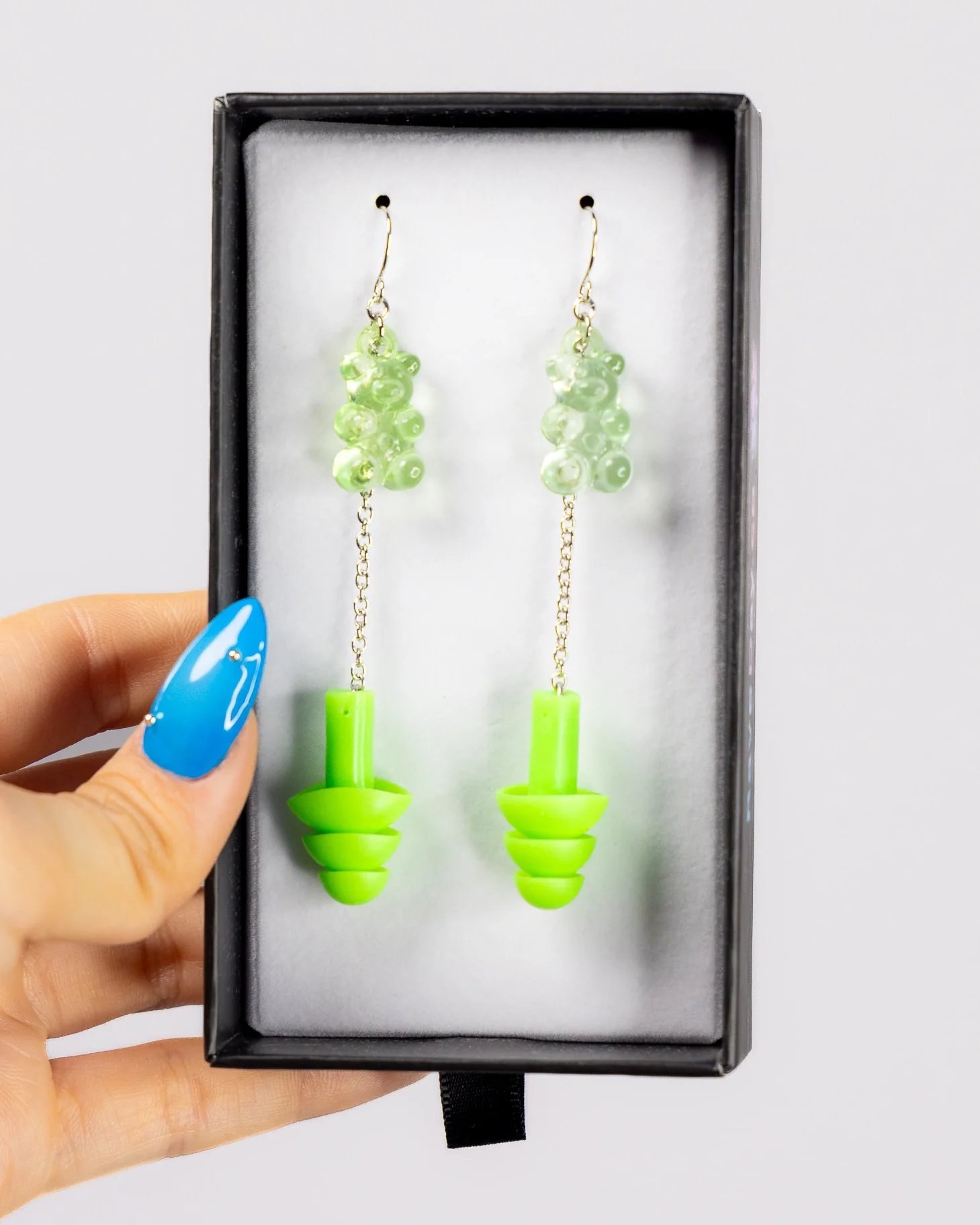 Gummy Bears Earplug Earrings