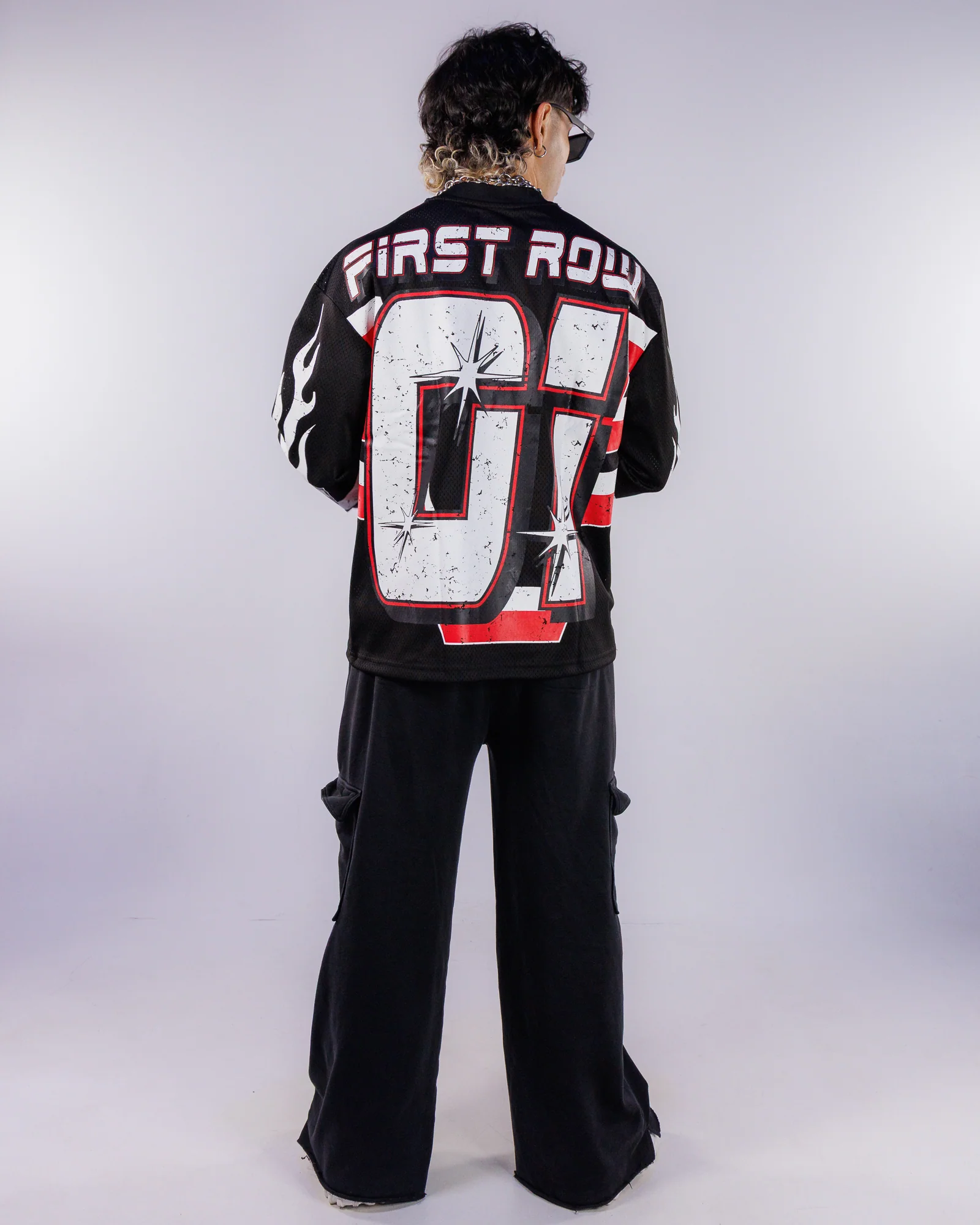 Hard Racing Men's Black Moto Jersey - Image 8