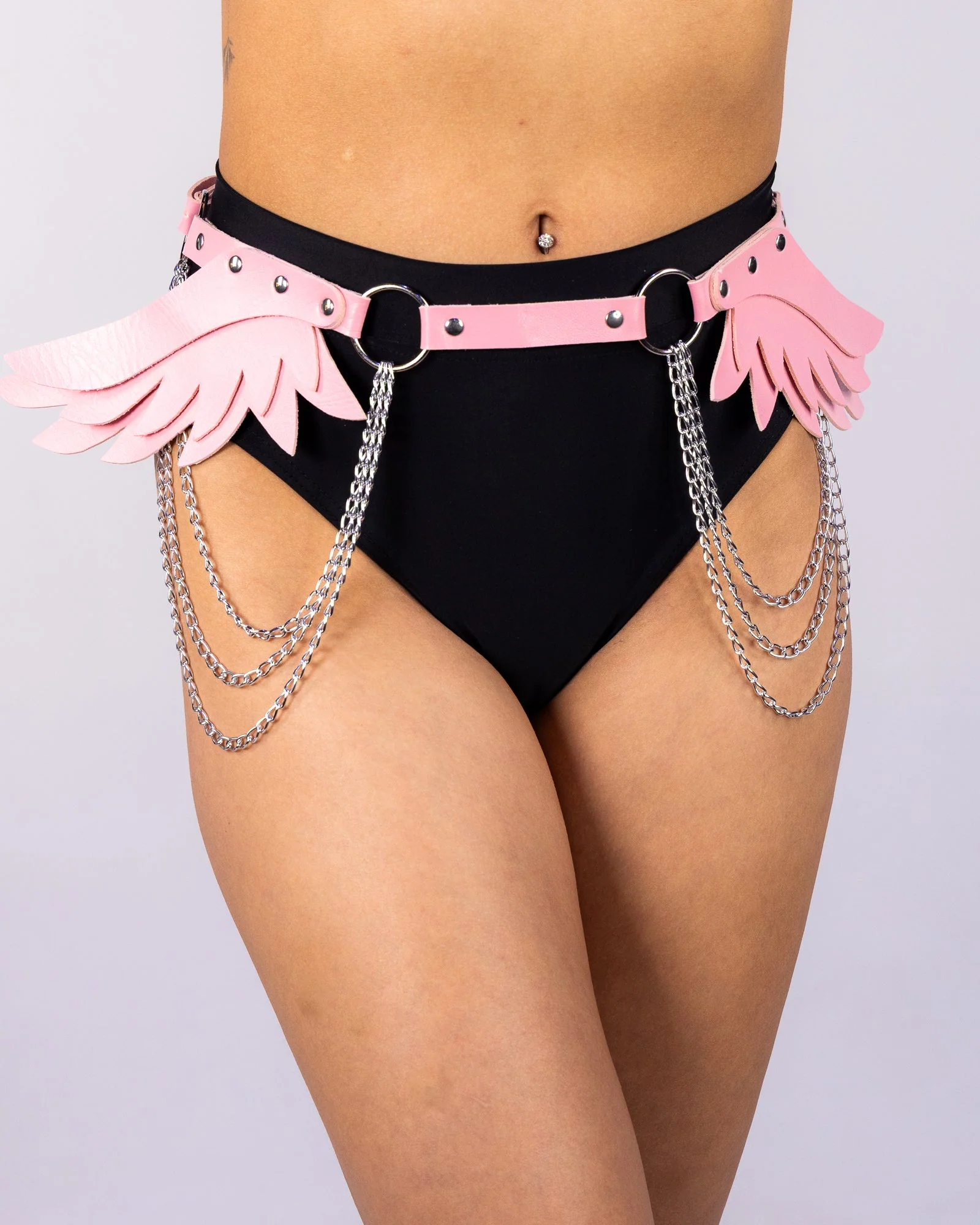 Heaven Sent Unisex Angel Wing Chained Belt - Image 5