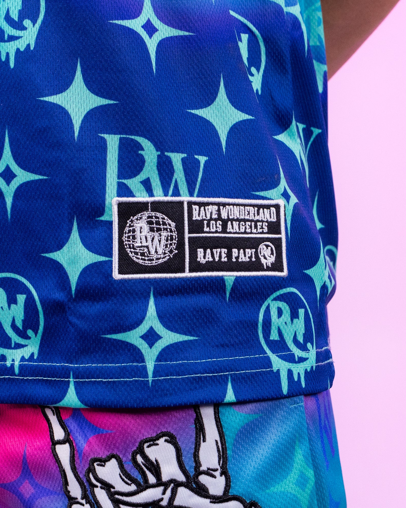 Dark Rave Papi Basketball Jersey - Image 6