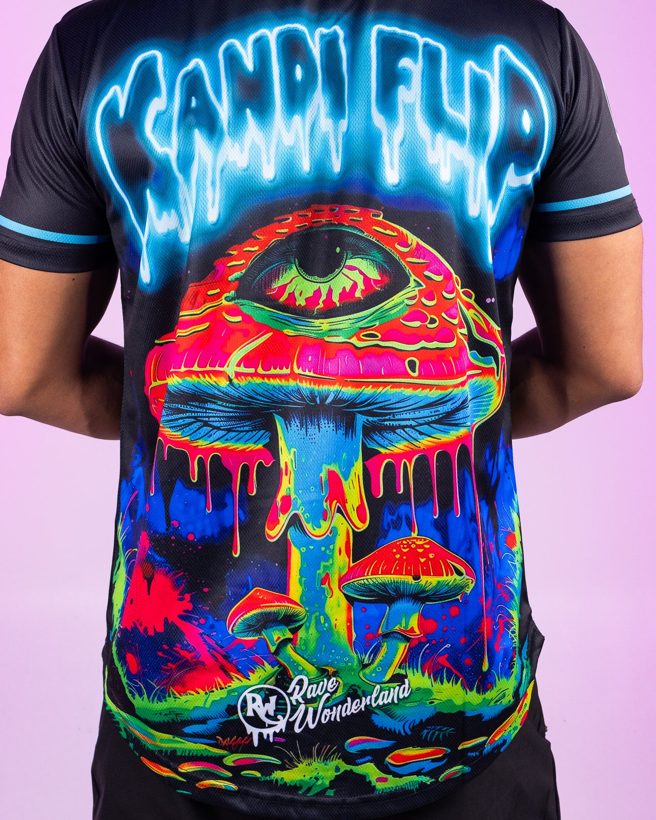 Kandi Shroom Baseball Jersey - Image 6