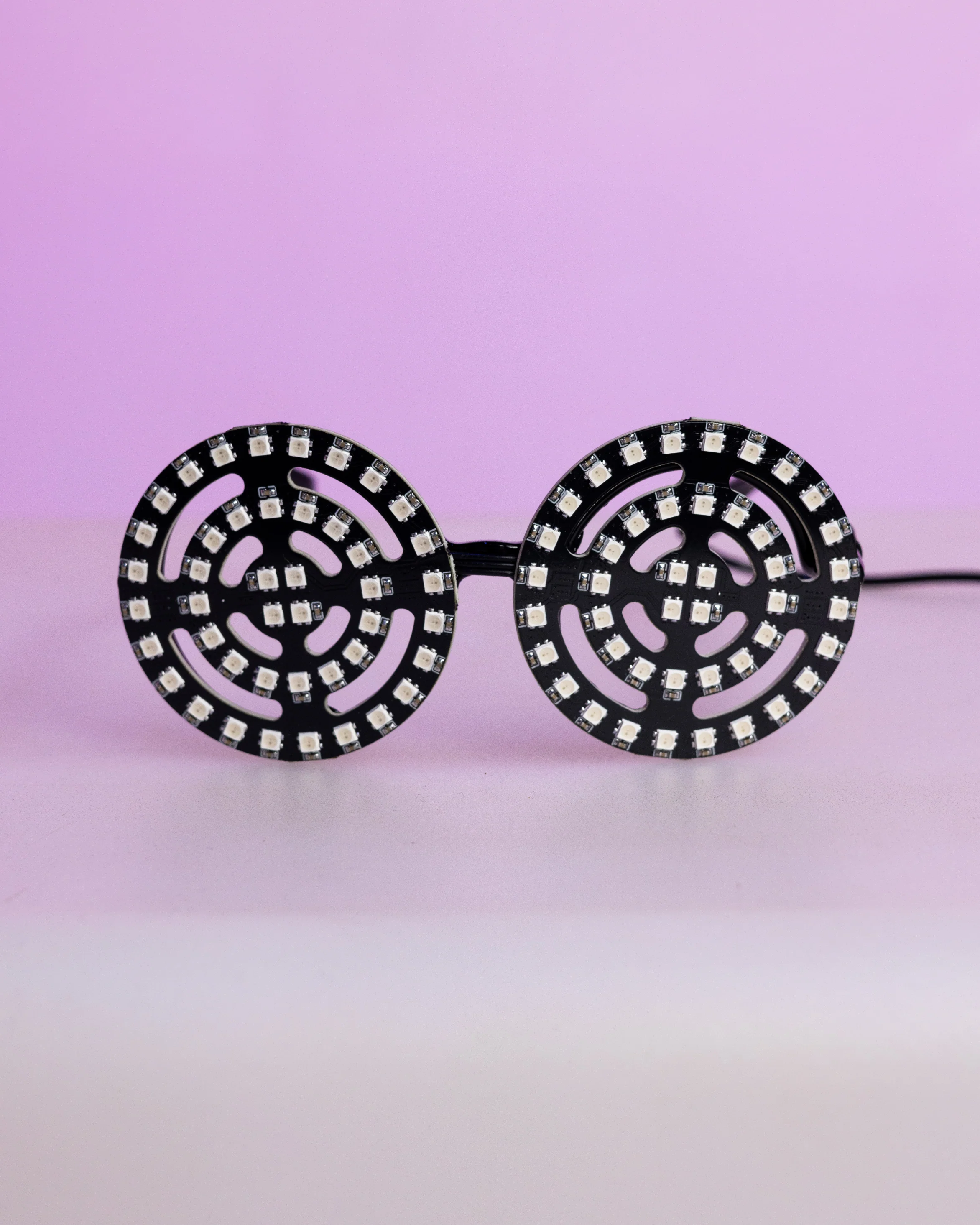 LED Circle Pixel Glasses - Image 4