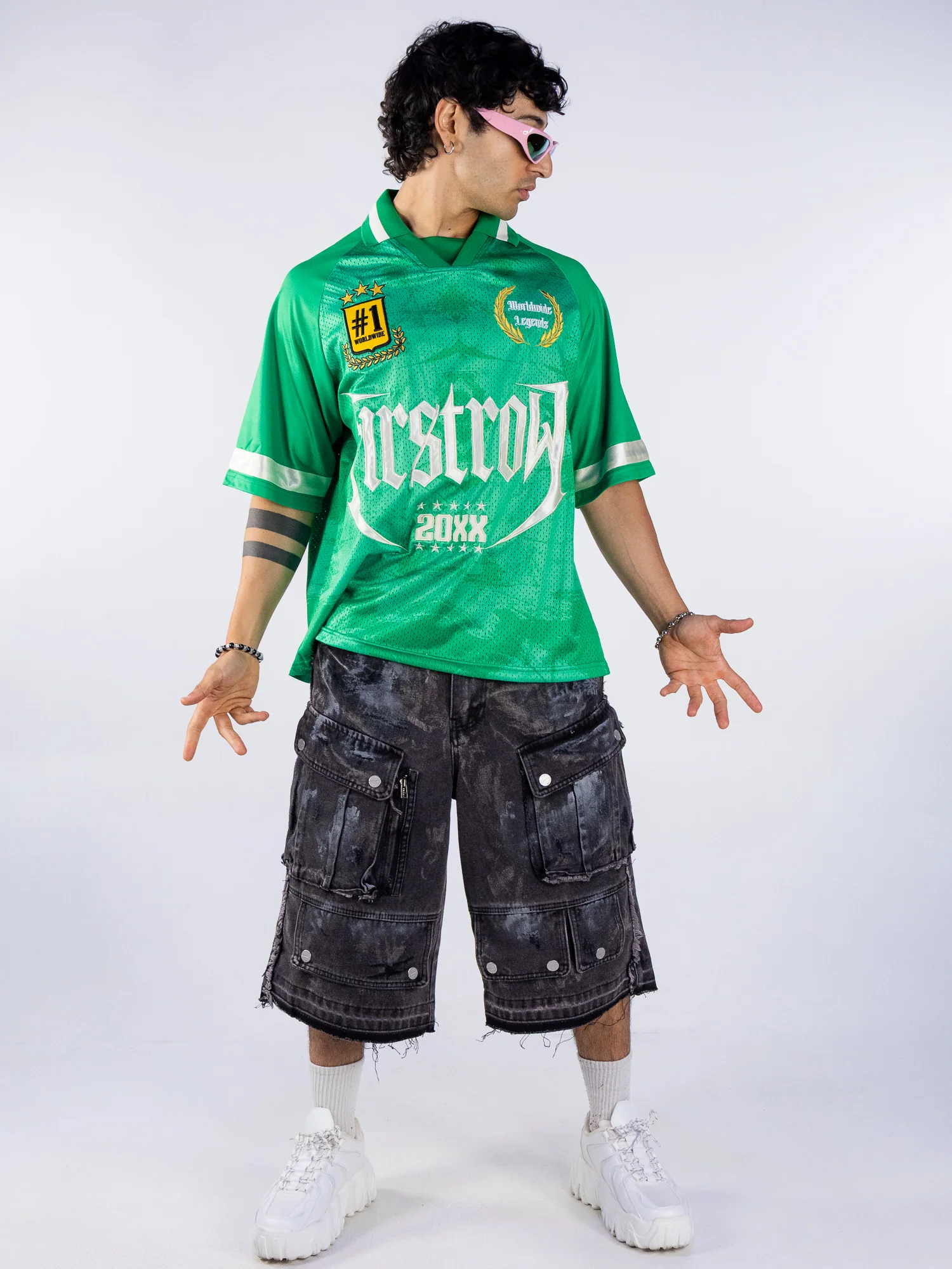Legacy Force Men's Green Soccer Jersey - Image 6