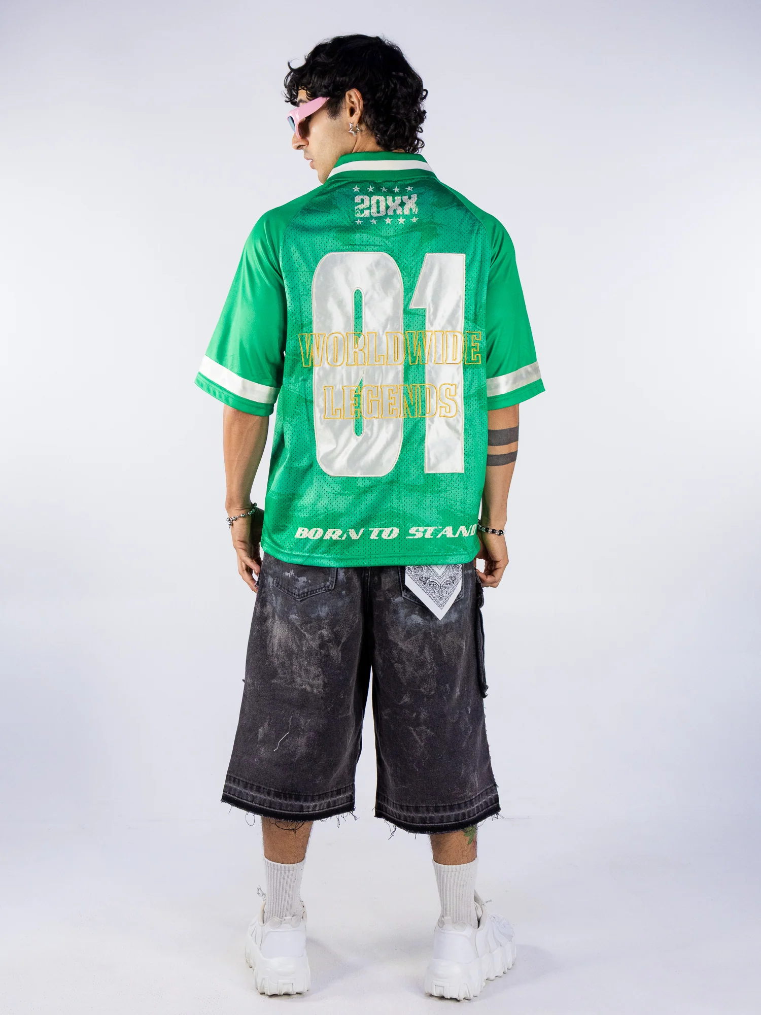 Legacy Force Men's Green Soccer Jersey - Image 7