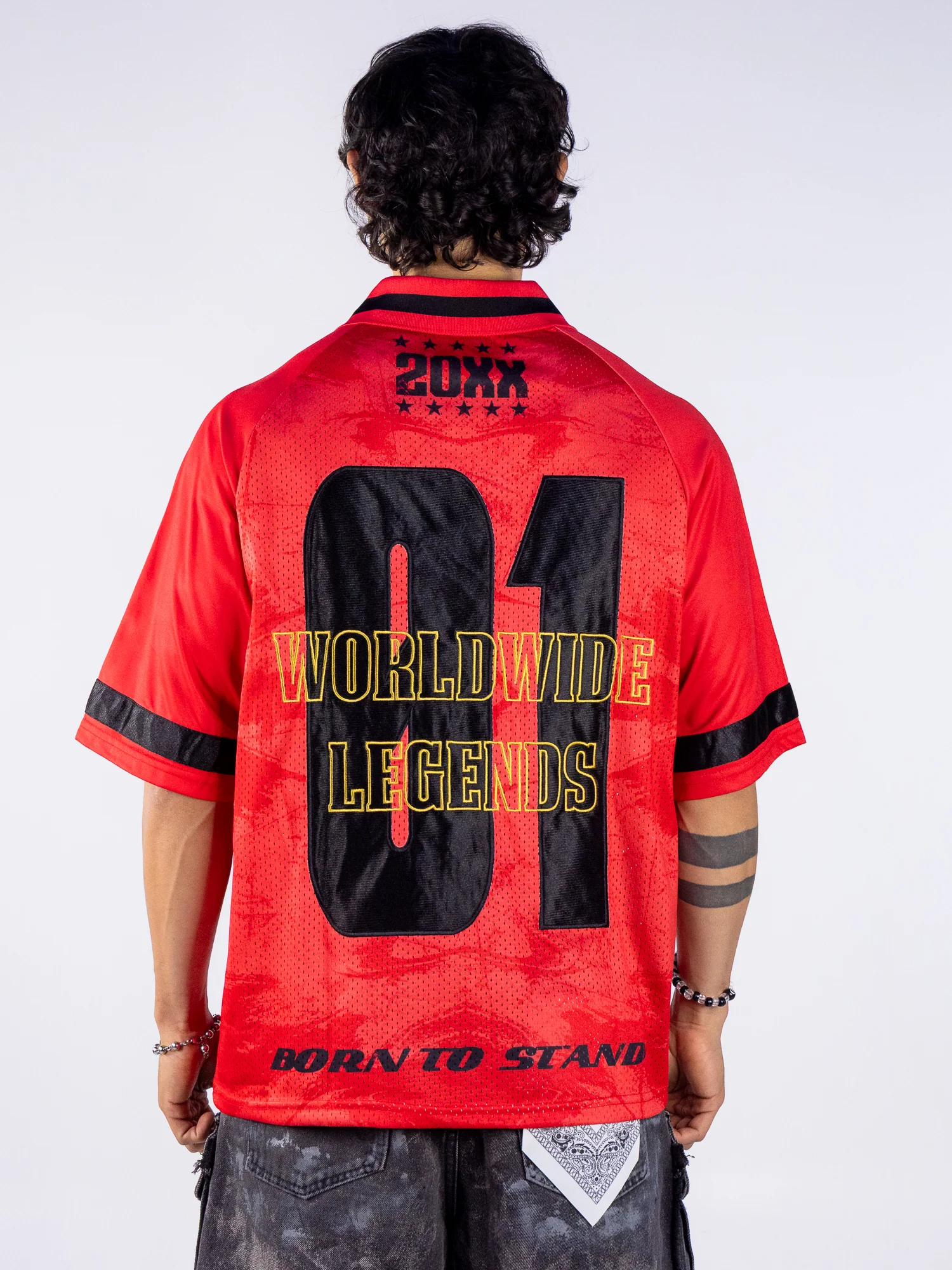Legacy Force Men's Red Soccer Jersey - Image 5