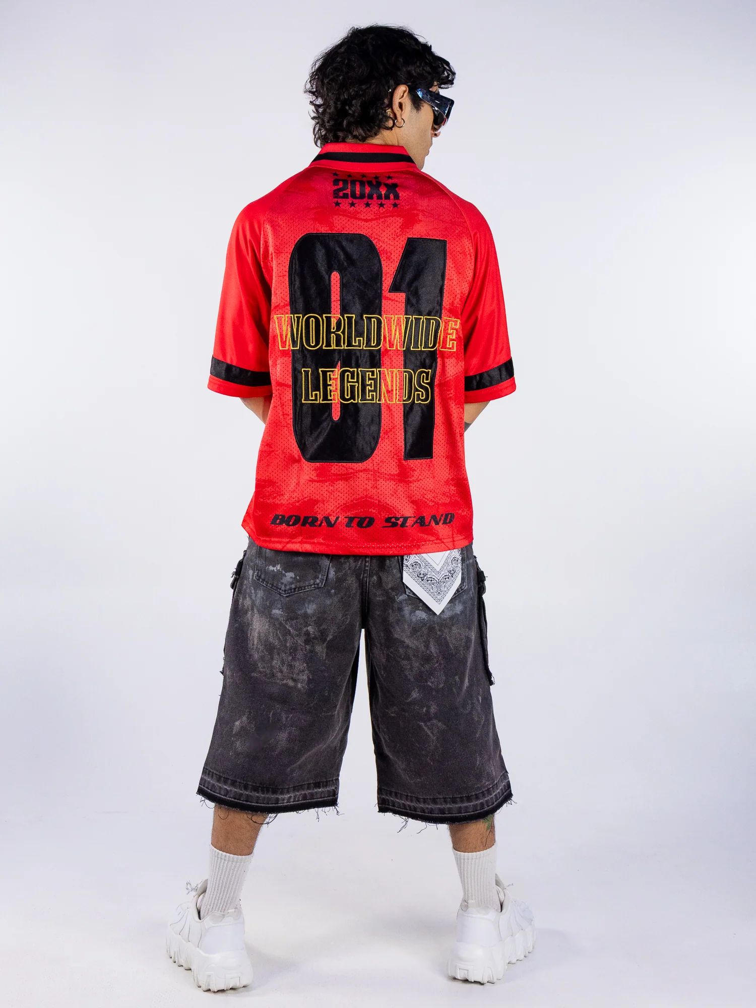 Legacy Force Men's Red Soccer Jersey - Image 7