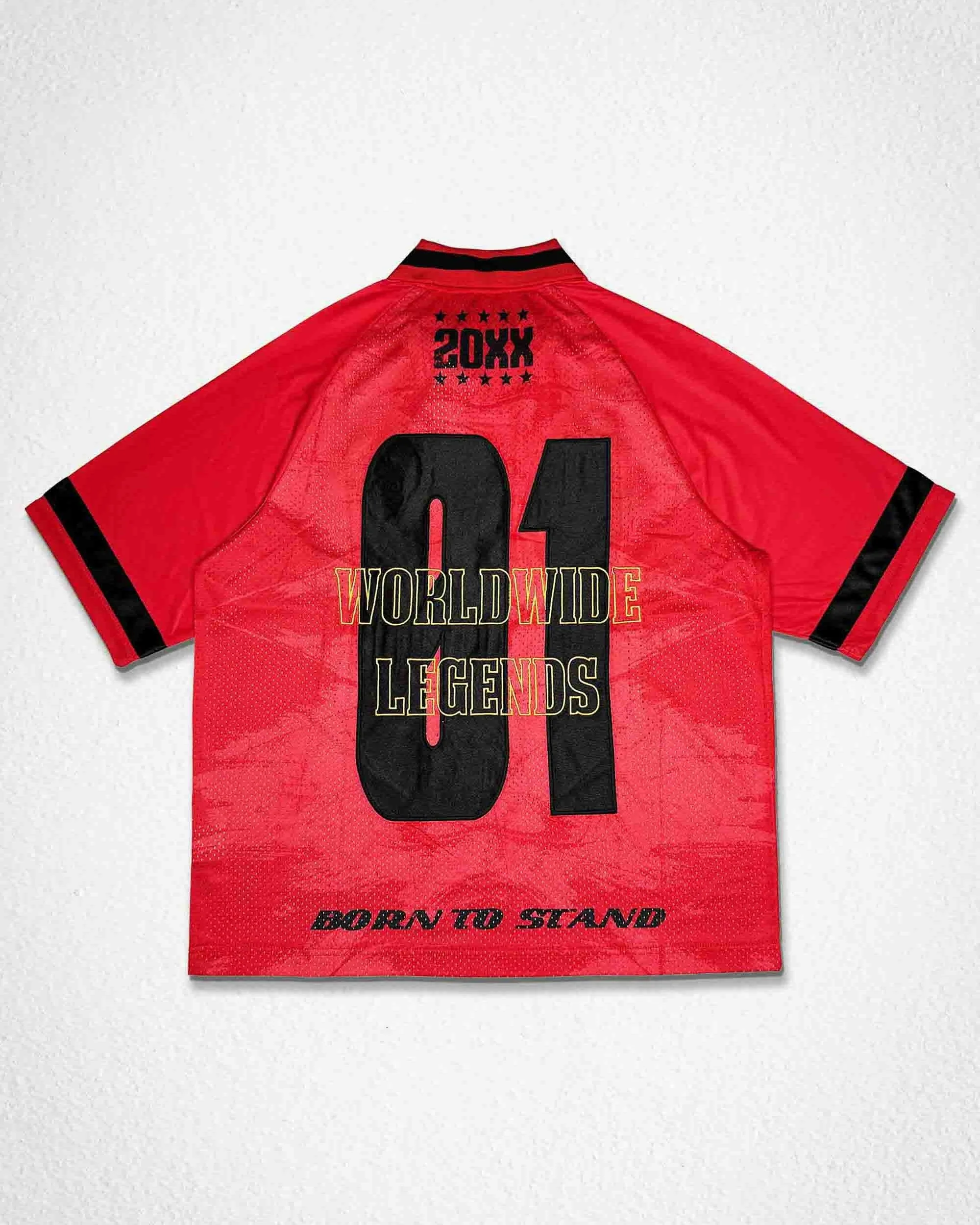 Legacy Force Men's Red Soccer Jersey - Image 9