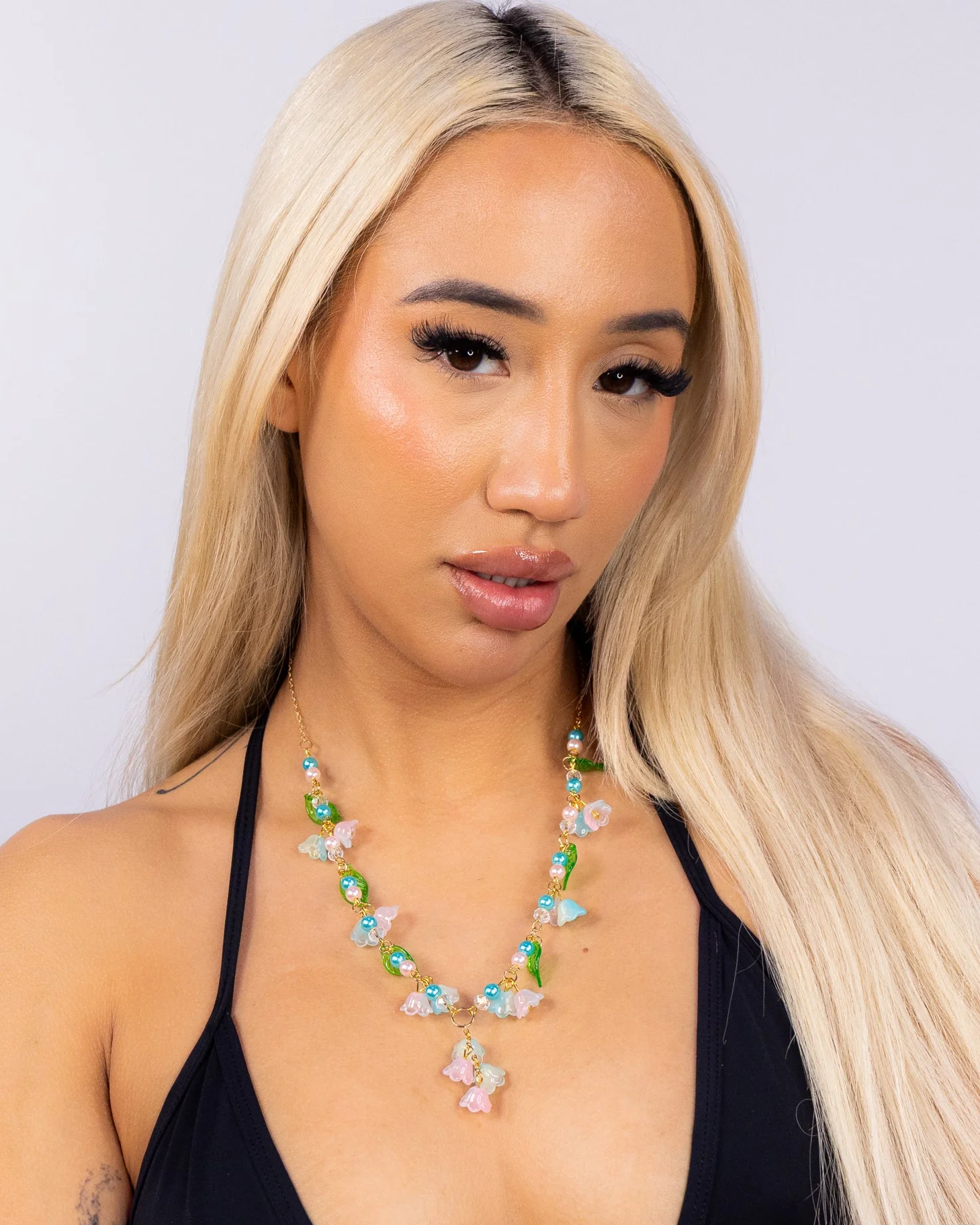 Lily of the Valley Women's Flower Necklace