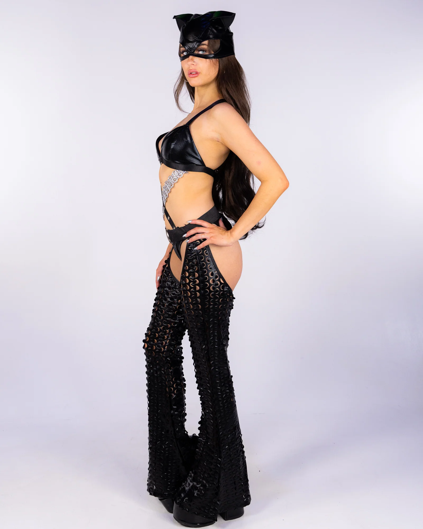 Mistress Kitty Women's 3pc Costume - Image 4