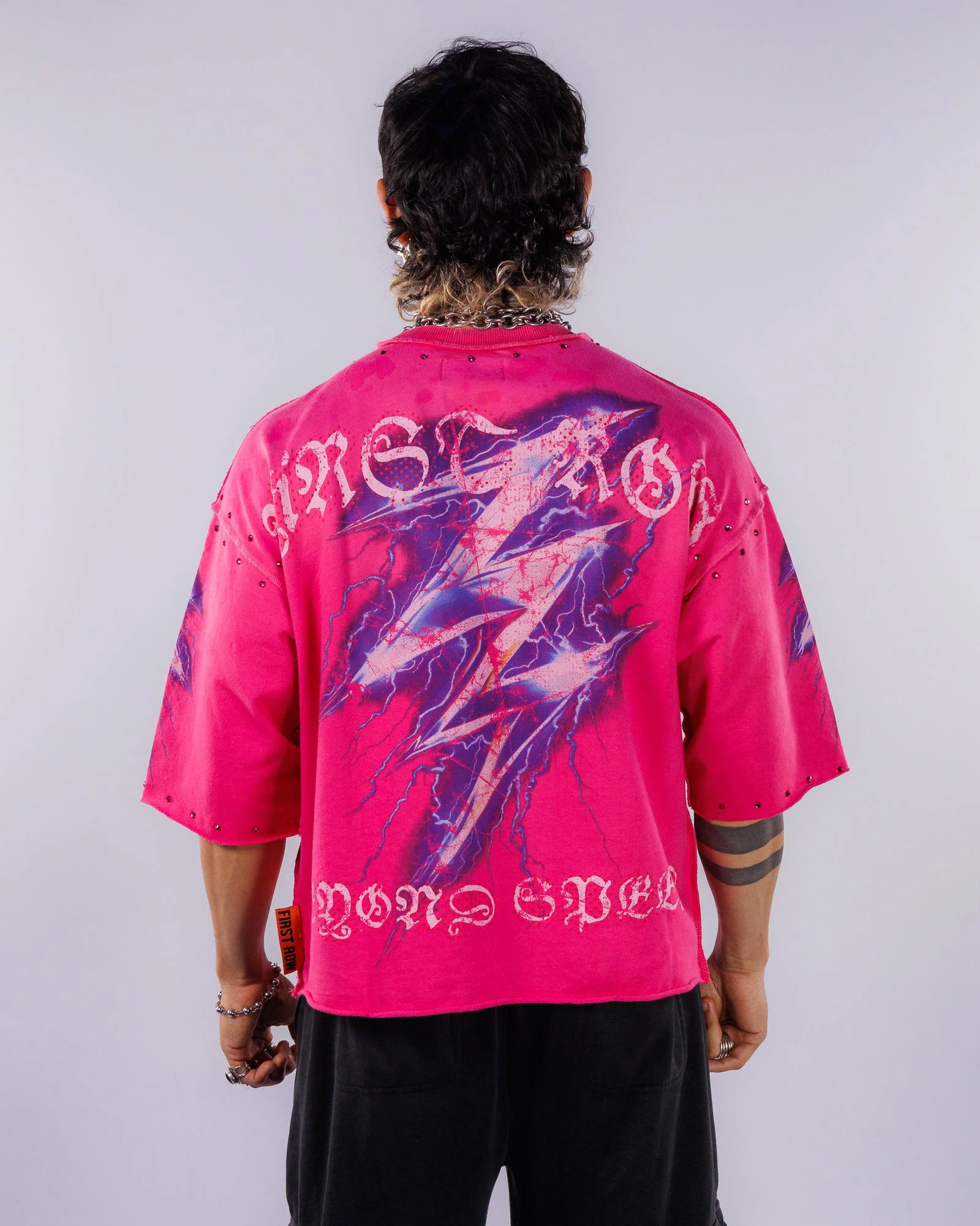 New Paradigm Men's Pink Tee - Image 5