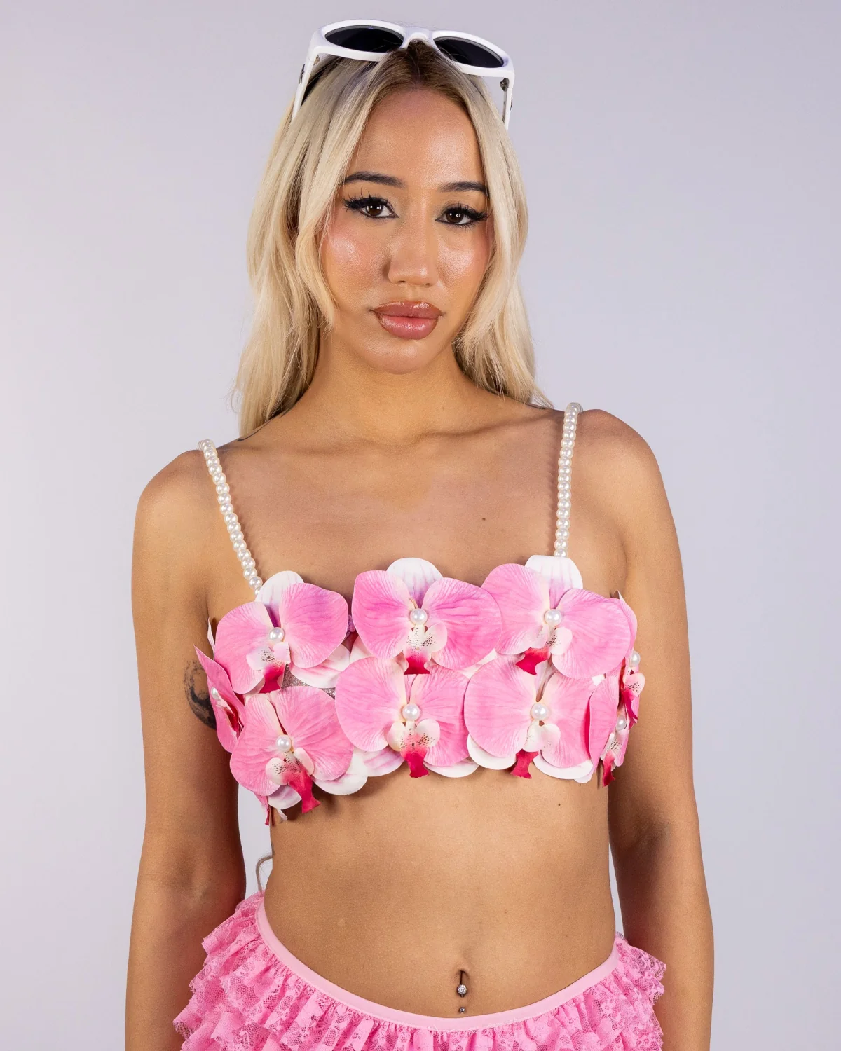 Orchid Fever Women's Pink Bra Top