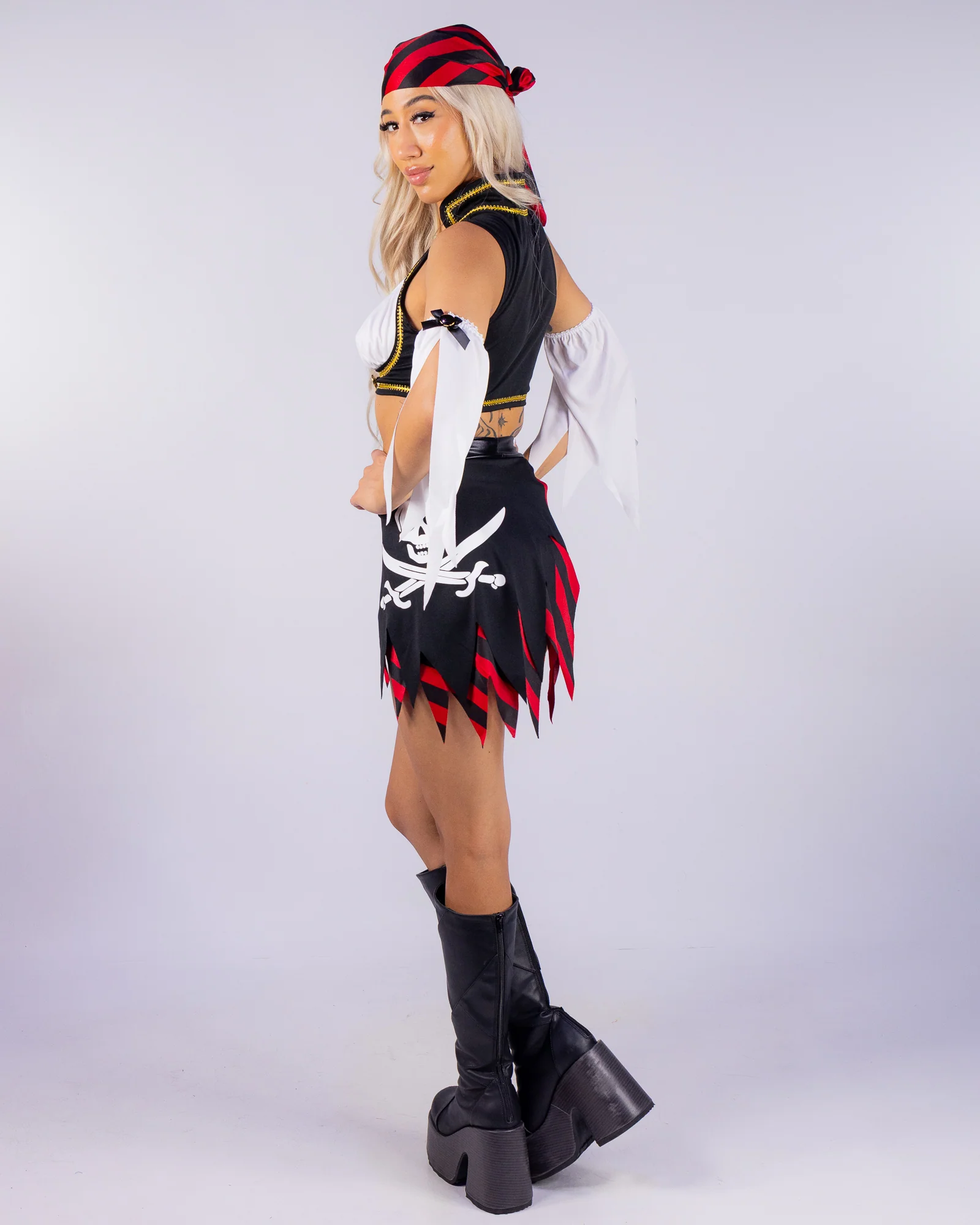 Pirate Wench Women's 4pc Costume - Image 6