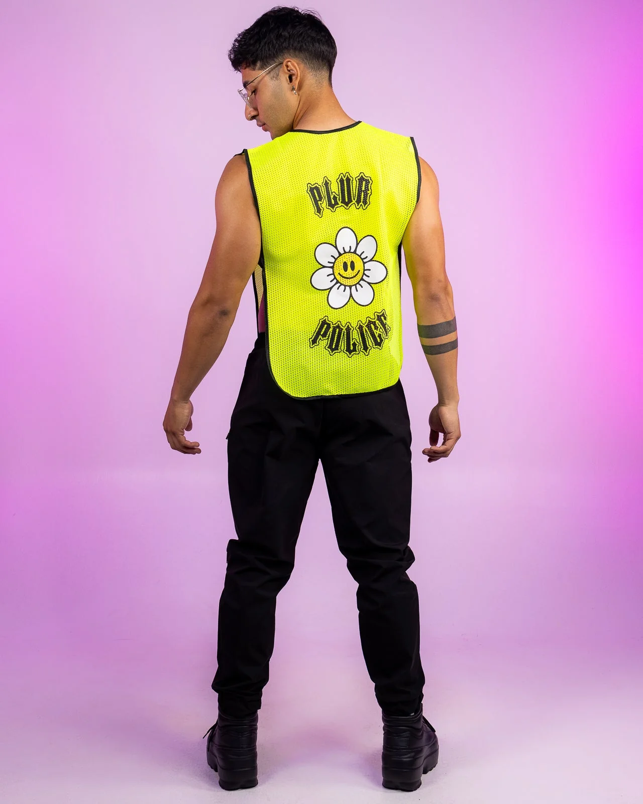 PLUR Police Mesh Vest - Image 6