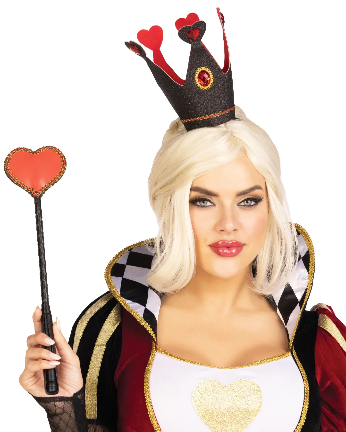 Queen of Hearts 2pc Crown & Scepter Accessory Kit - Image 4