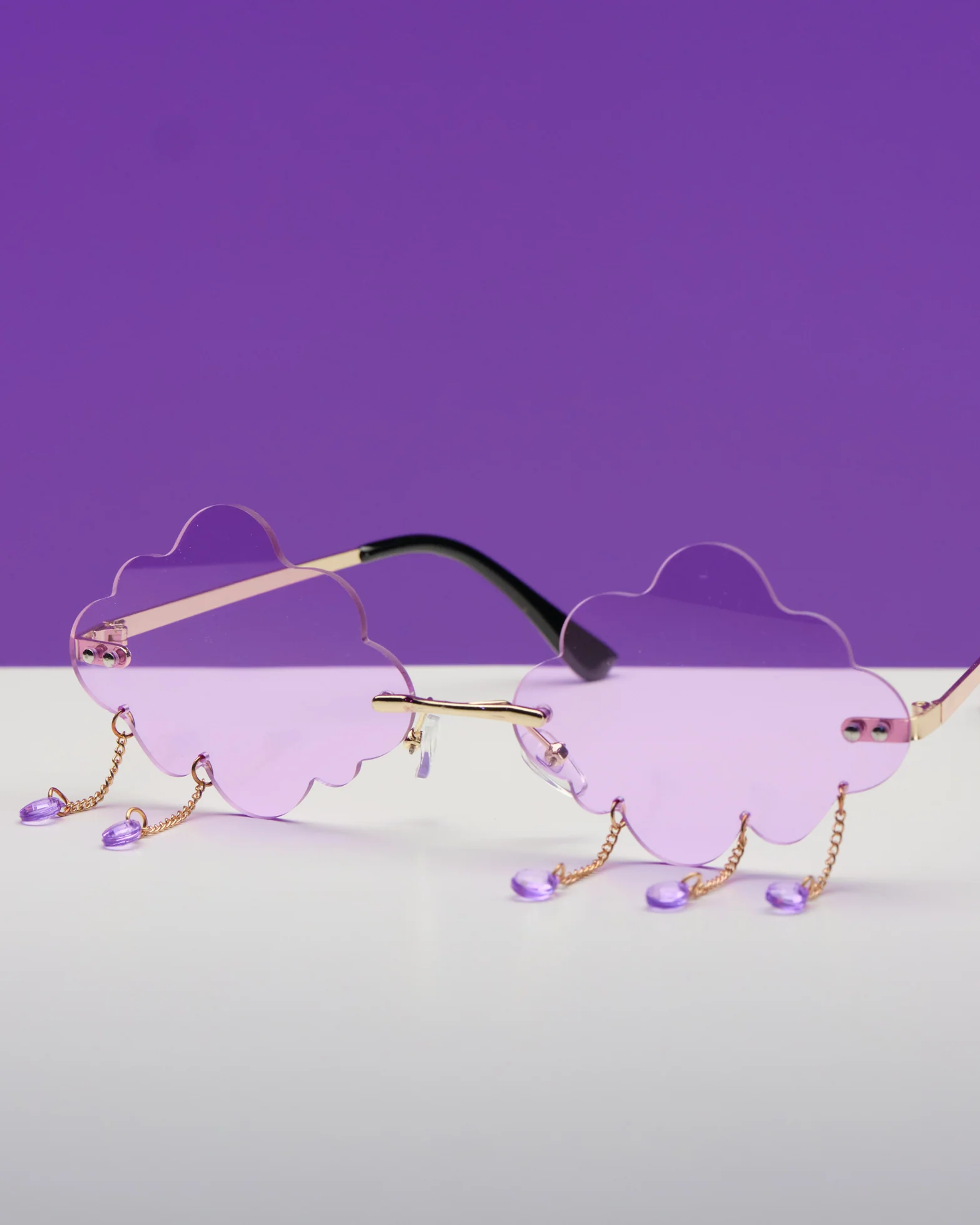 Rainy Days Cloud Color Sunglasses - Image 2