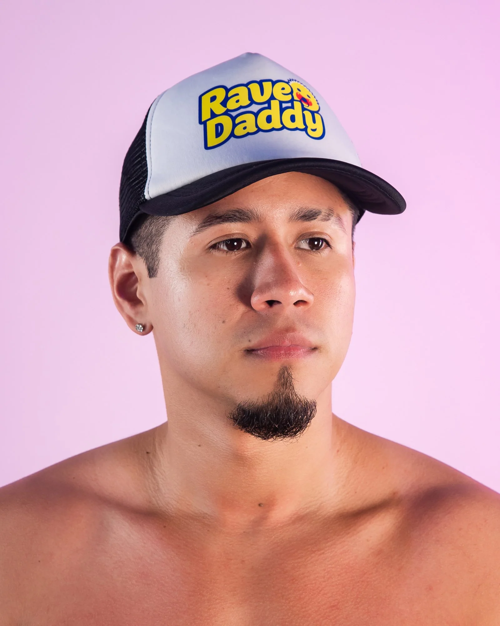 Rave Daddy Scrub Clean Black Trucker Hat - Image 2