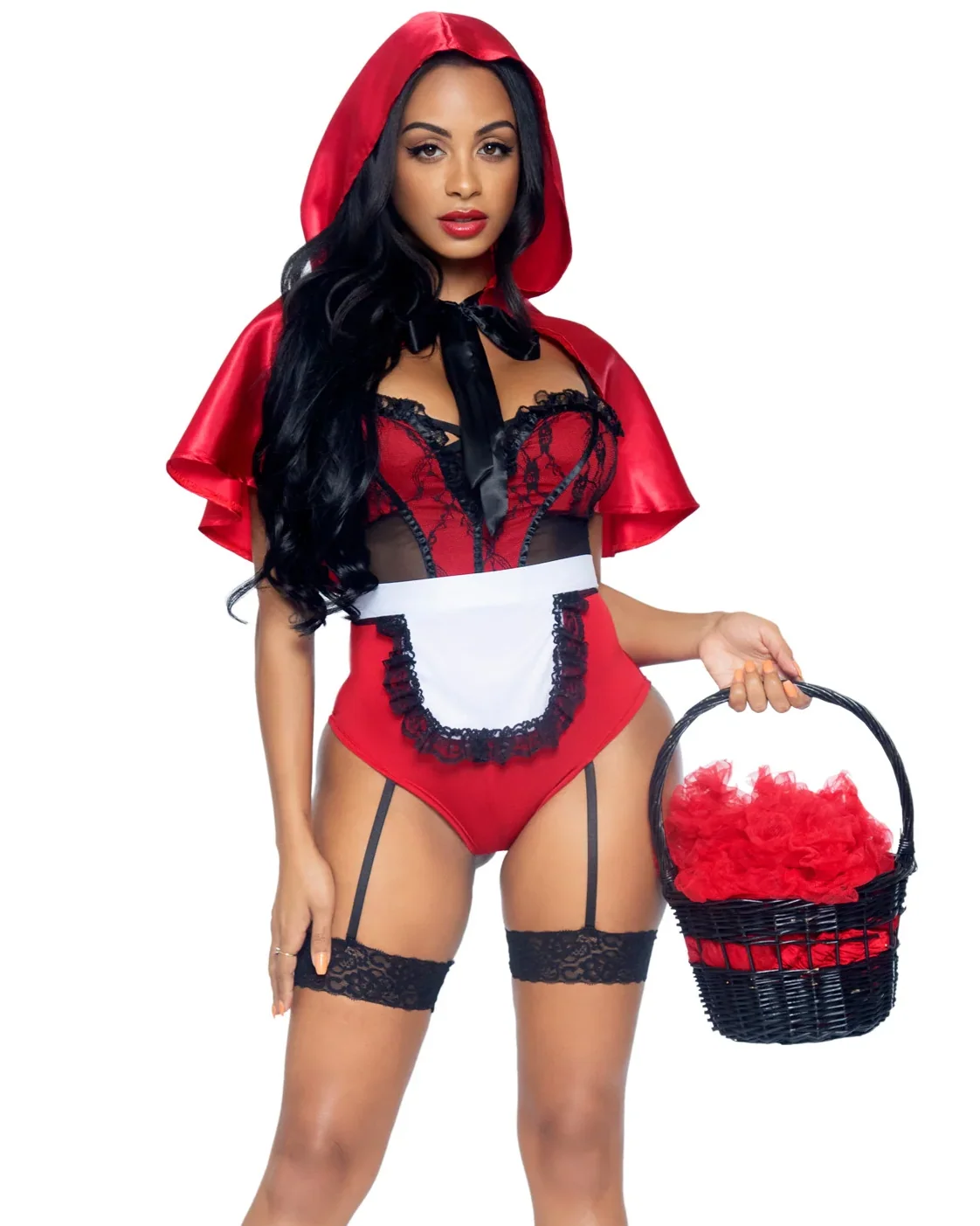 Red Riding Hood Women's 3pc Costume - Image 7