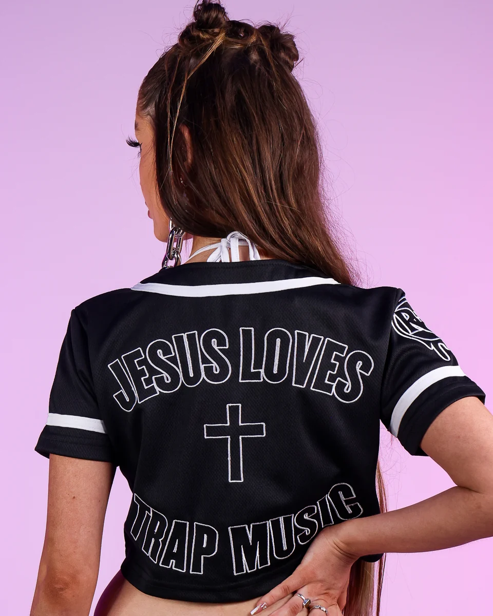 RW x Yellowclaw x Flosstradamus Crop Jersey - Image 2