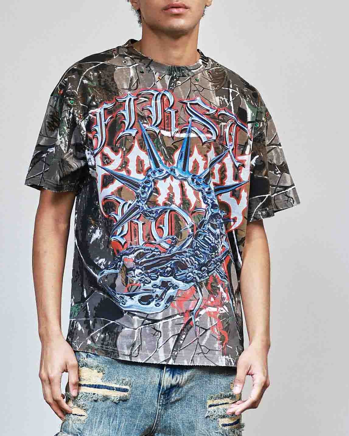 Scorpion Hunt Men's Camo Tee - Image 11